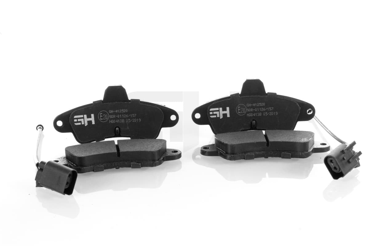 GH Sada brzdových platničiek kotúčovej brzdy GH-412520 1