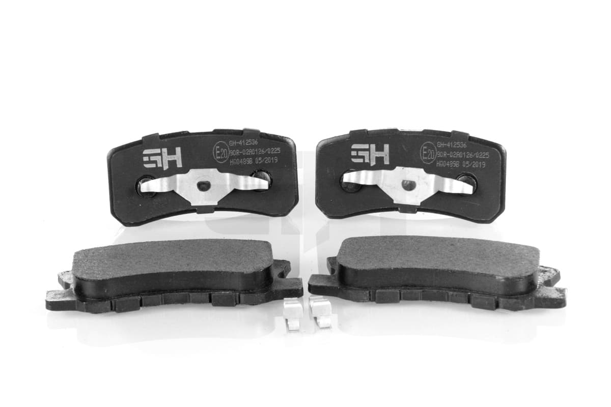 GH Sada brzdových platničiek kotúčovej brzdy GH-412536 1
