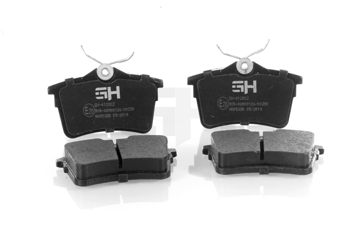 GH Sada brzdových platničiek kotúčovej brzdy GH-412802 1