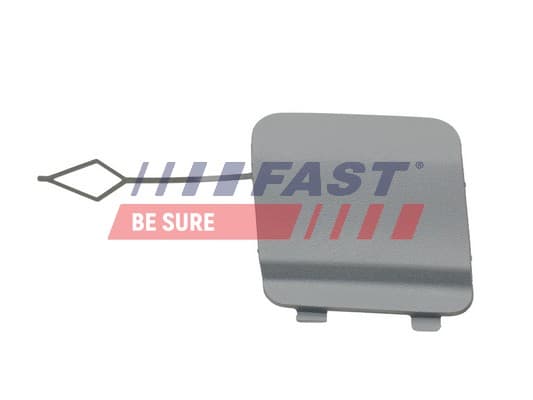 FAST Krytka ťažného háku FT90123G 1