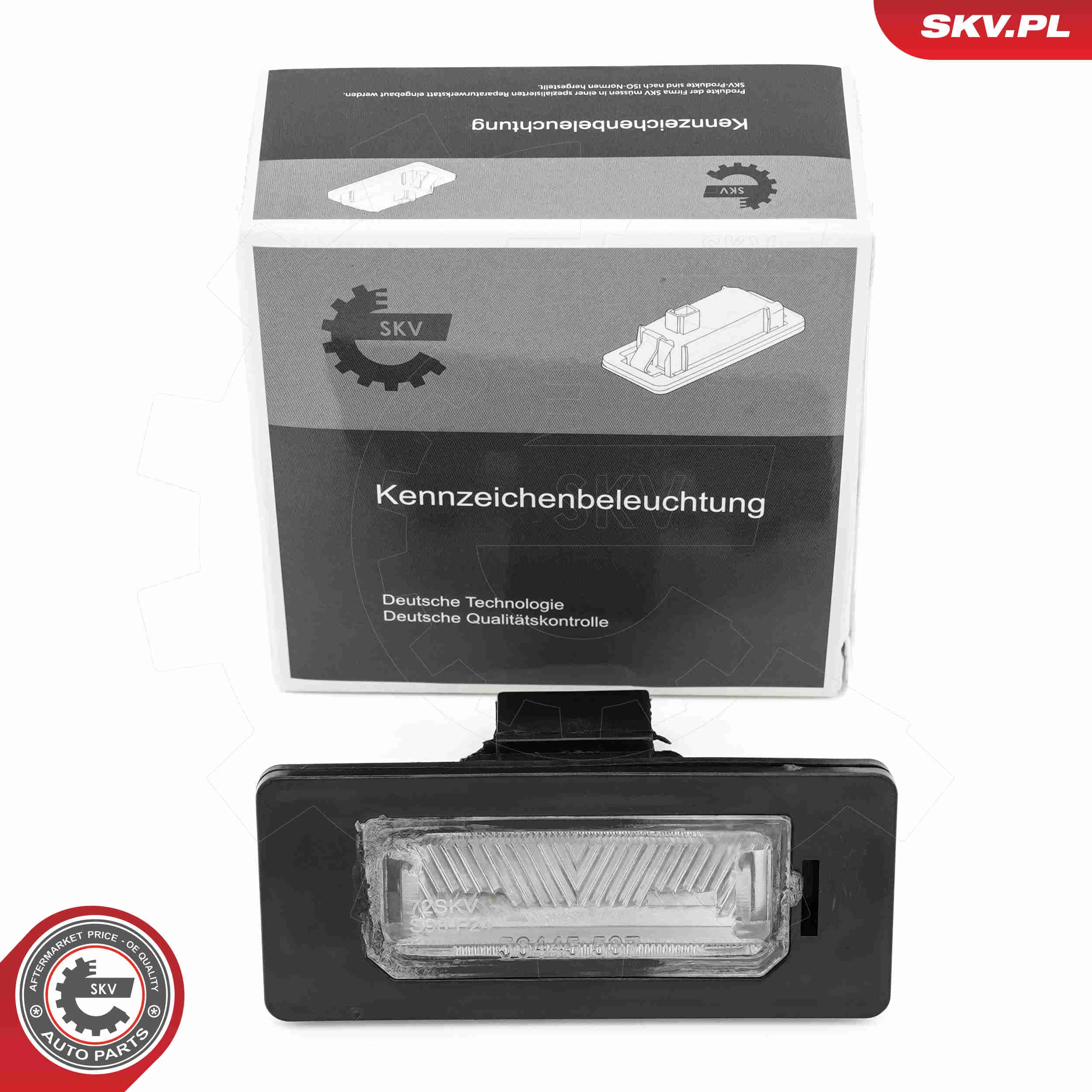 SKV Osvetlenie poznávacej značky 72SKV022 1