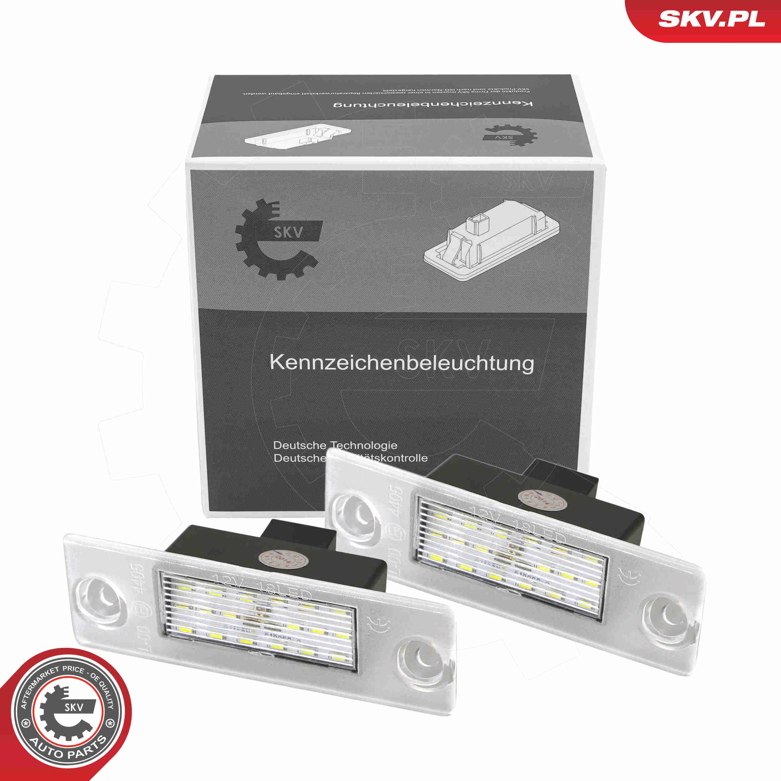 SKV Osvetlenie poznávacej značky 72SKV560 1