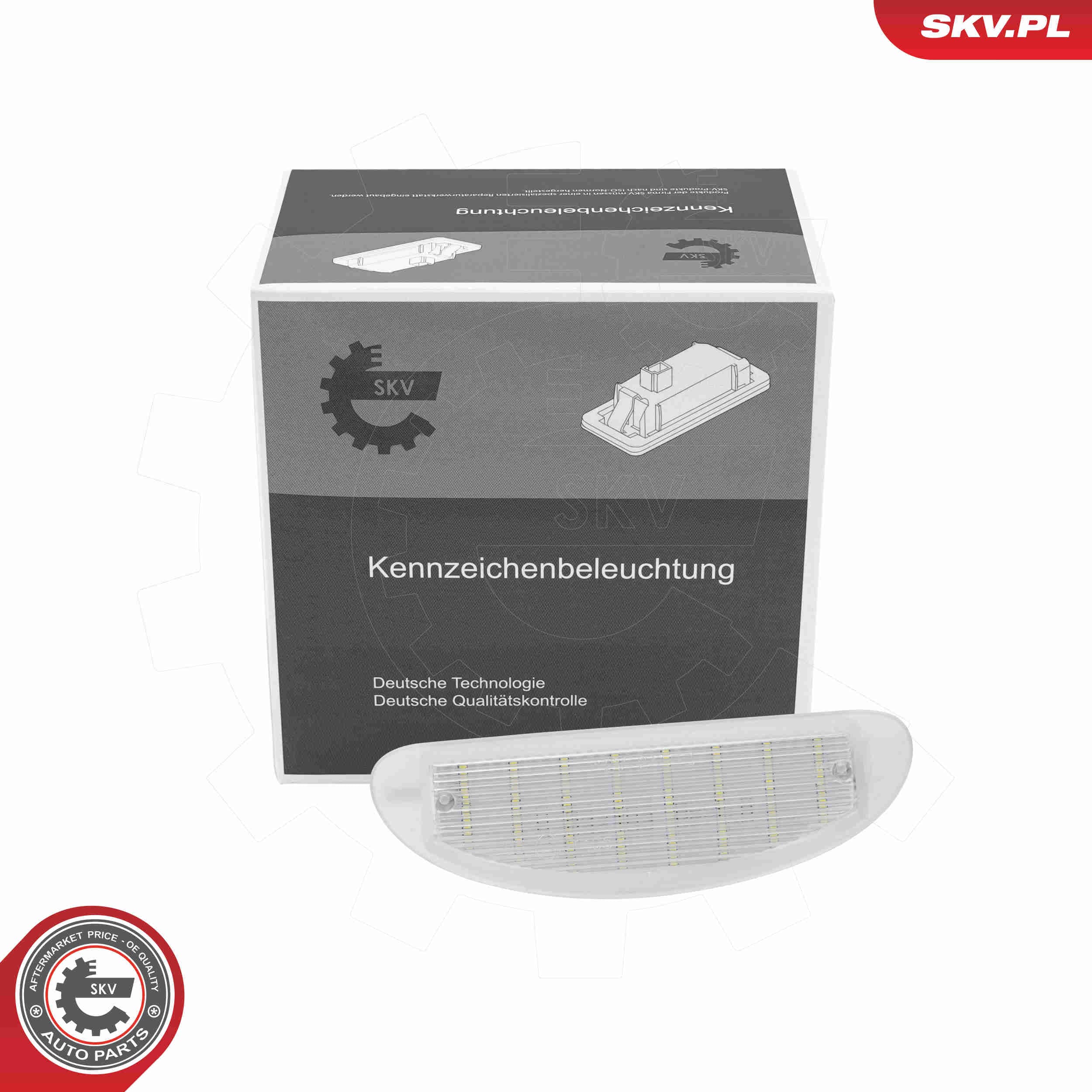 SKV Osvetlenie poznávacej značky 72SKV609 1