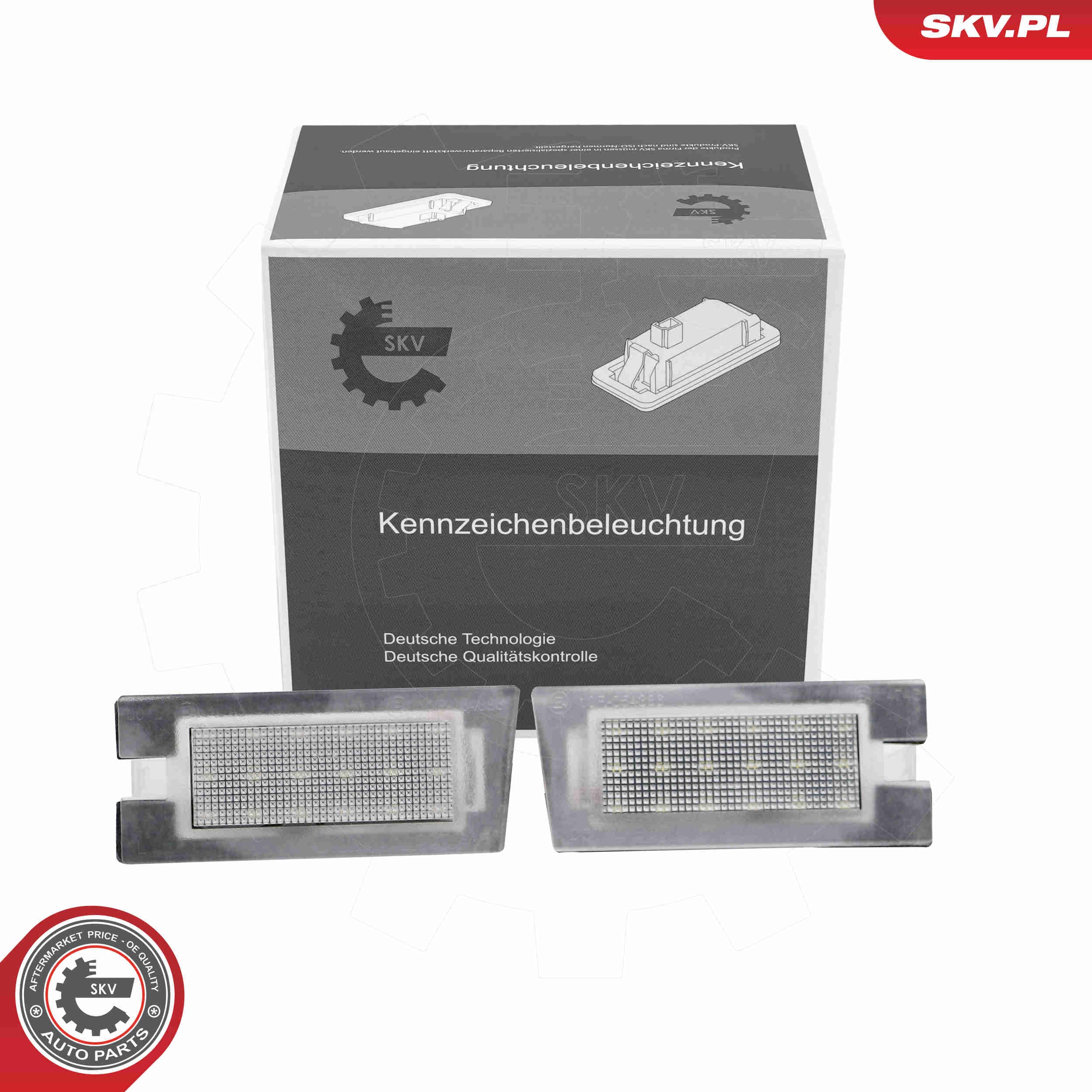 SKV Osvetlenie poznávacej značky 72SKV613 1