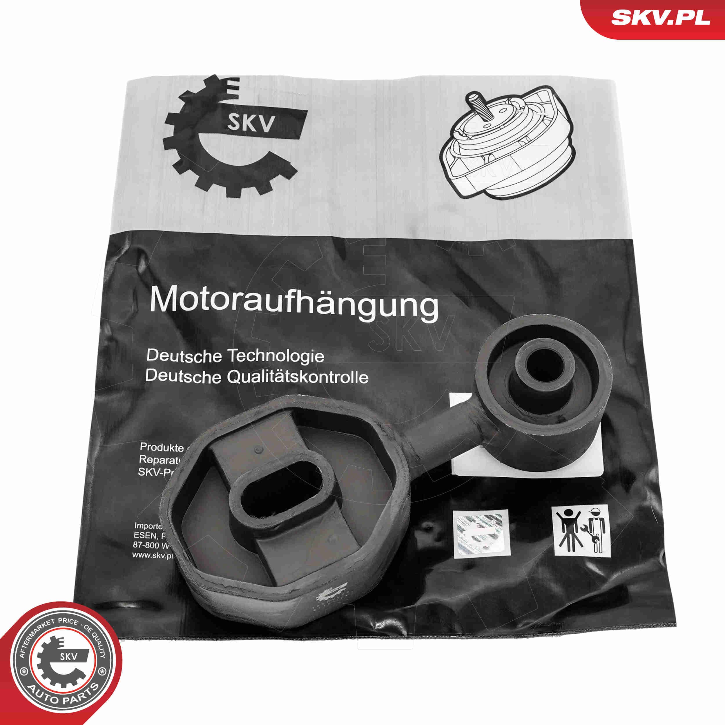 SKV Uloženie motora 75SKV008 1