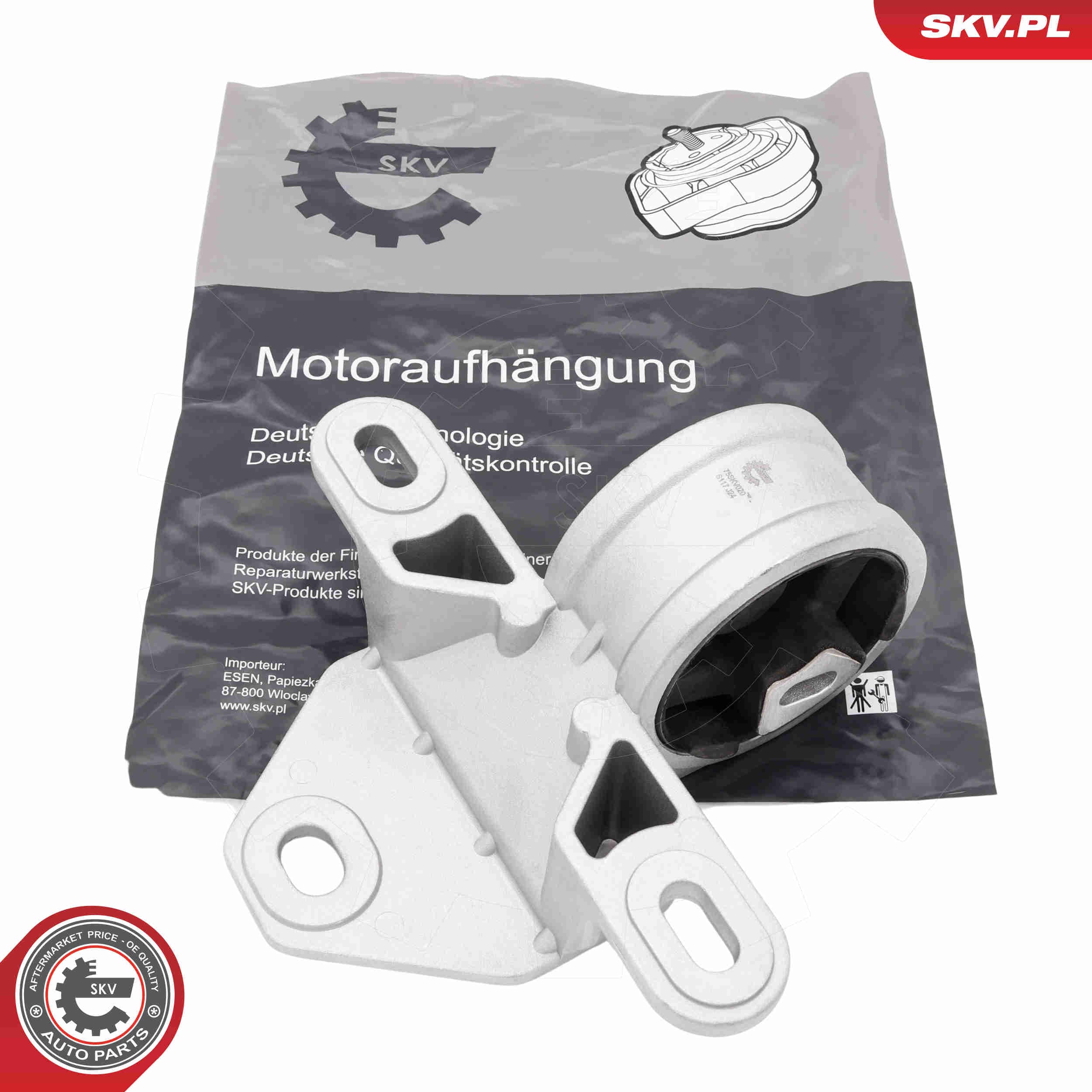 SKV Uloženie motora 75SKV020 1
