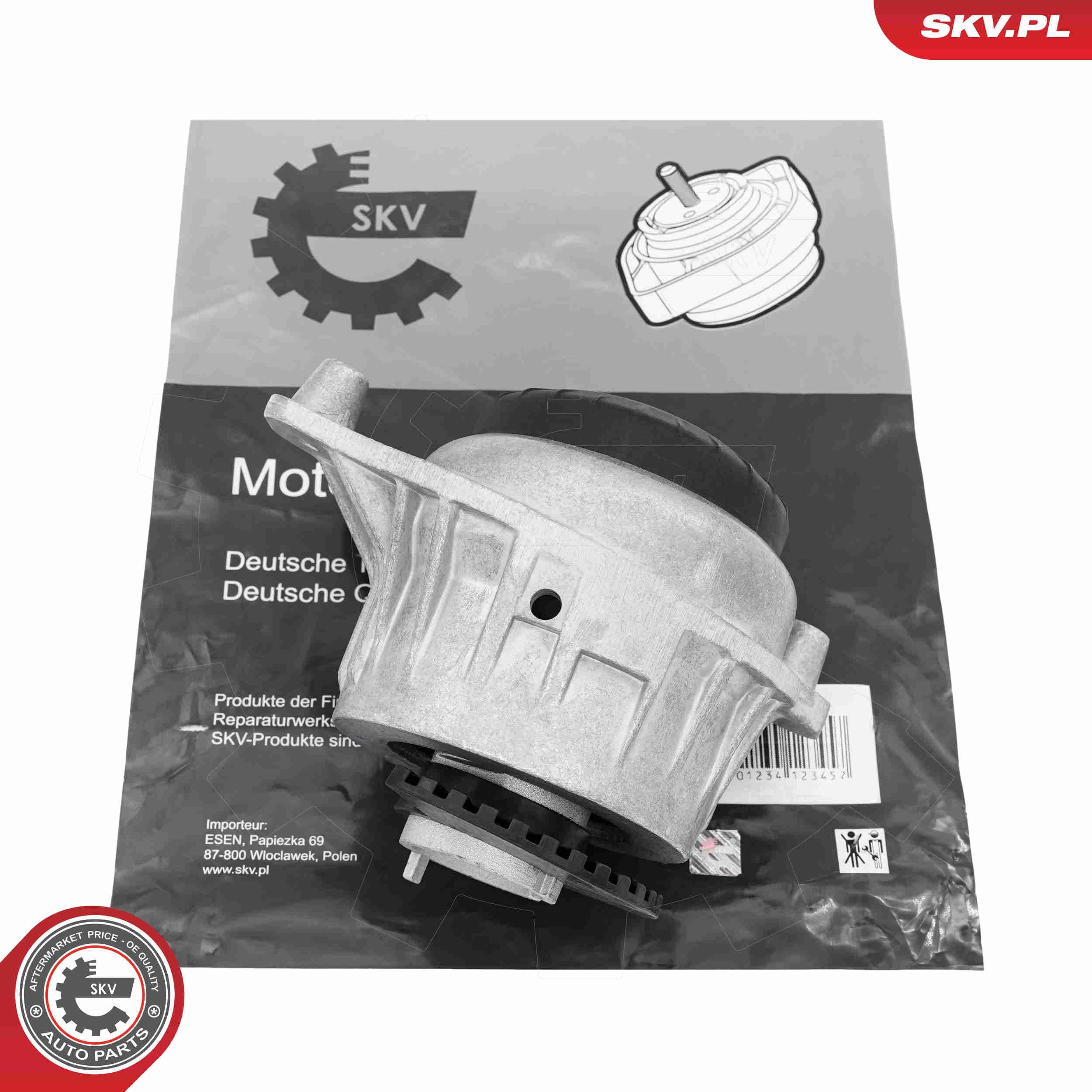 SKV Uloženie motora 75SKV172 1