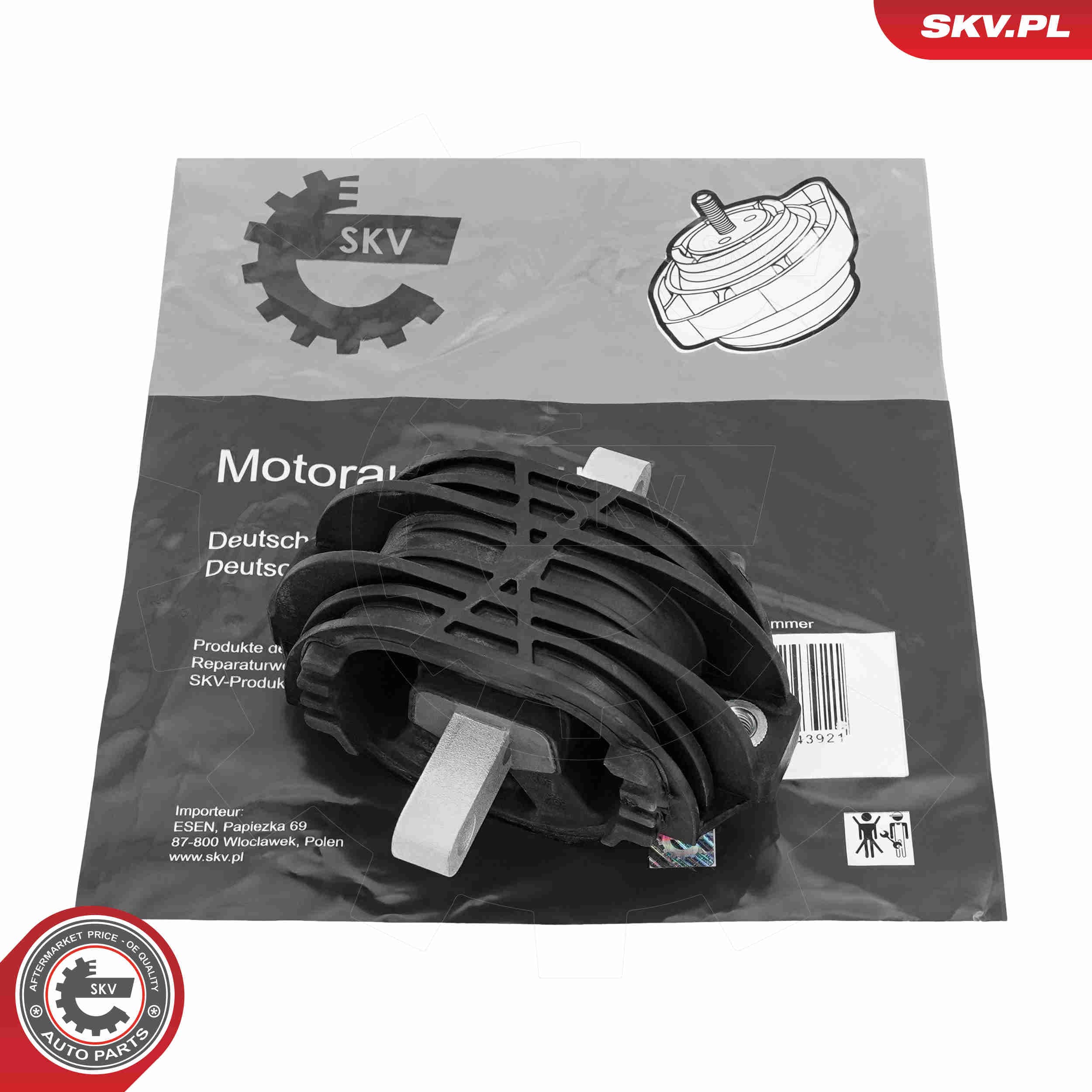 SKV Uloženie motora 75SKV210 1