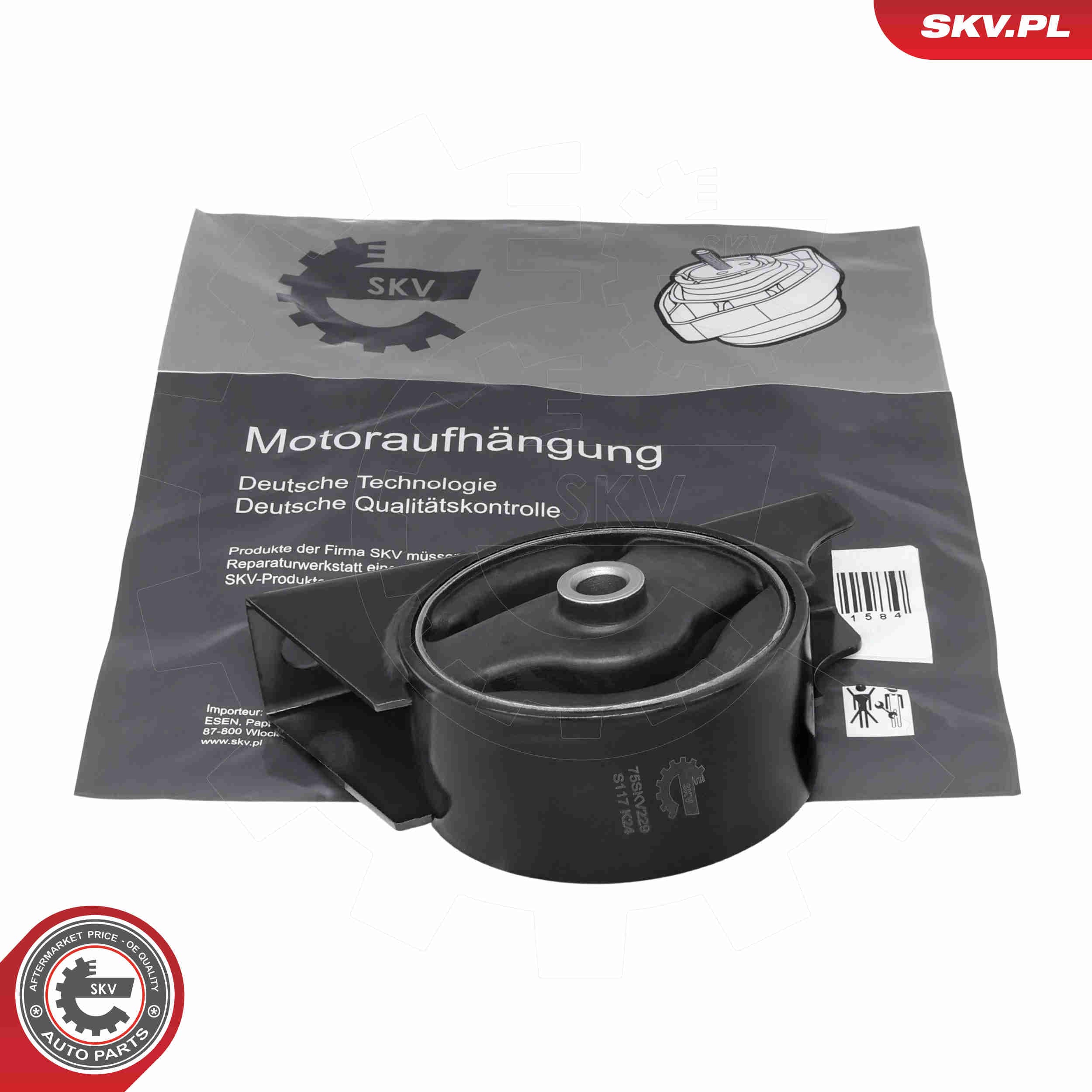 SKV Uloženie motora 75SKV229 1