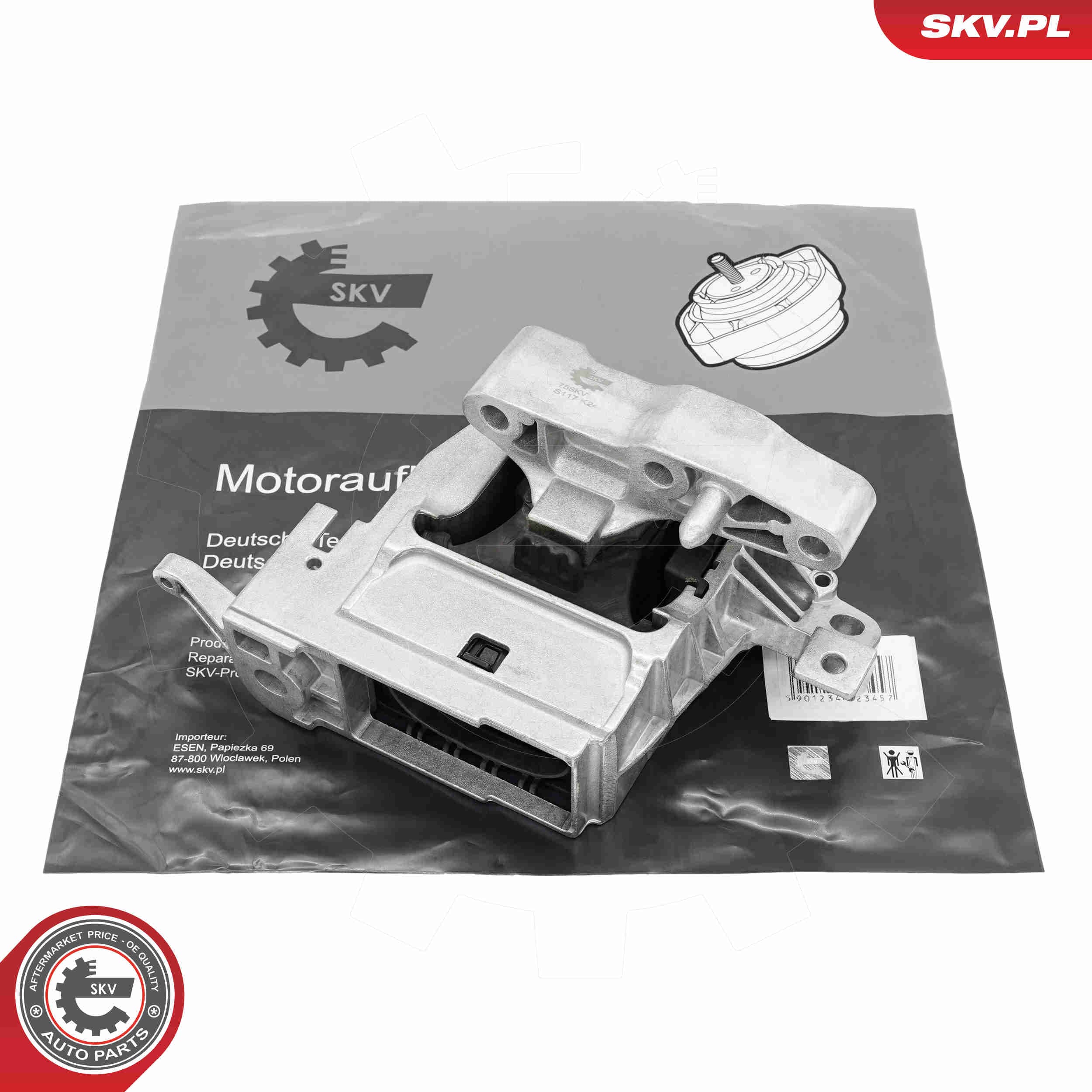 SKV Uloženie motora 75SKV299 1