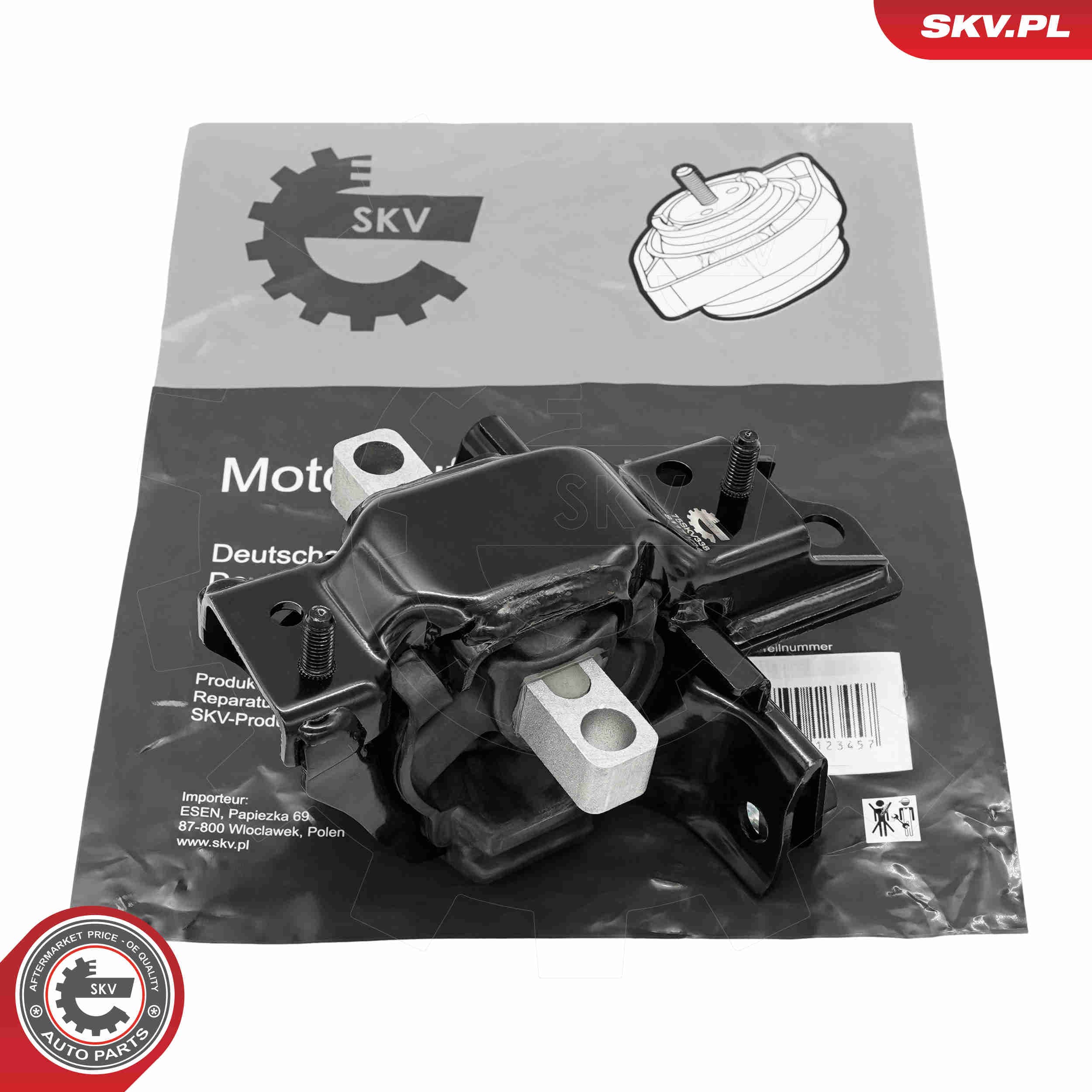 SKV Uloženie motora 75SKV338 1