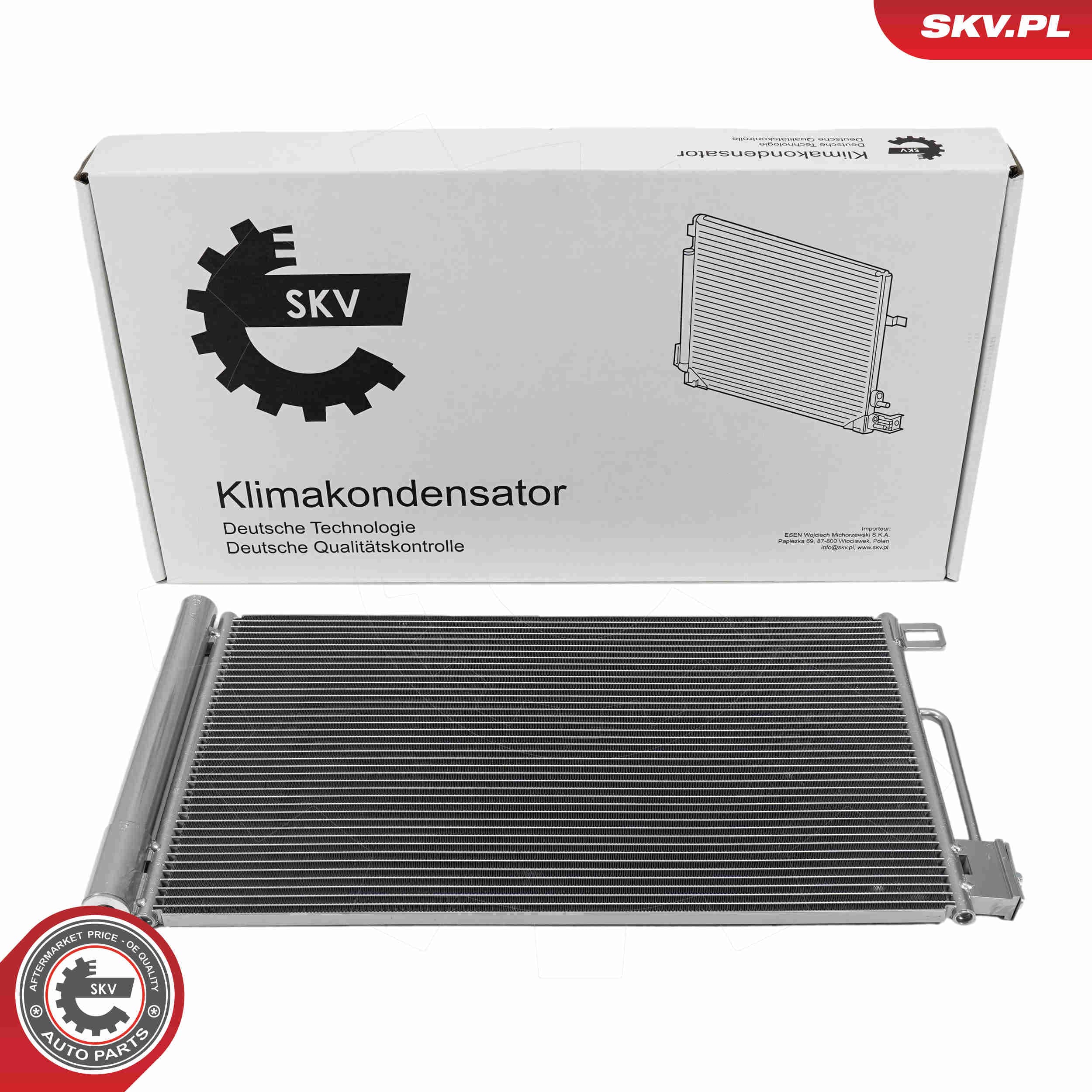 SKV Kondenzátor klimatizácie 86SKV009 1
