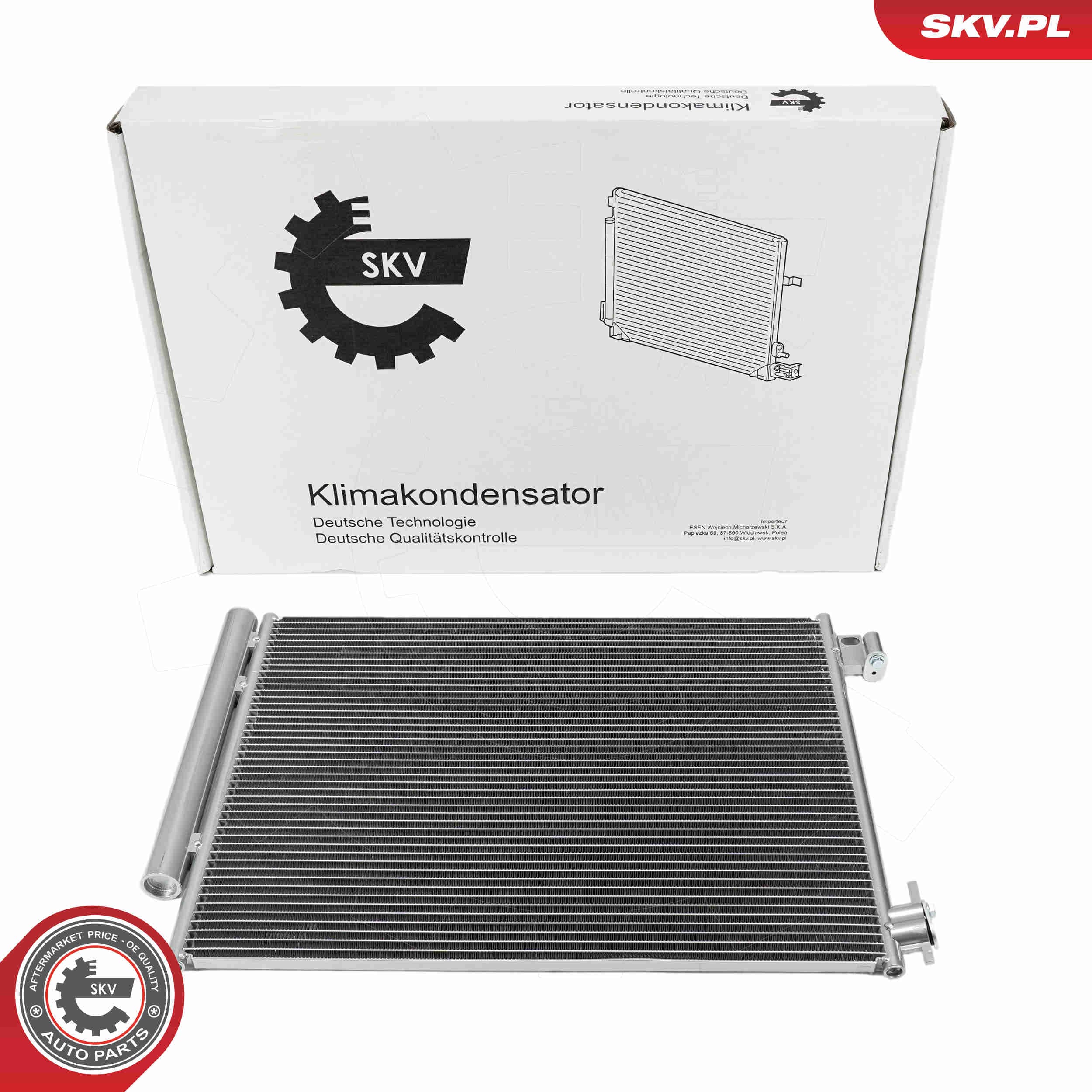 SKV Kondenzátor klimatizácie 86SKV010 1