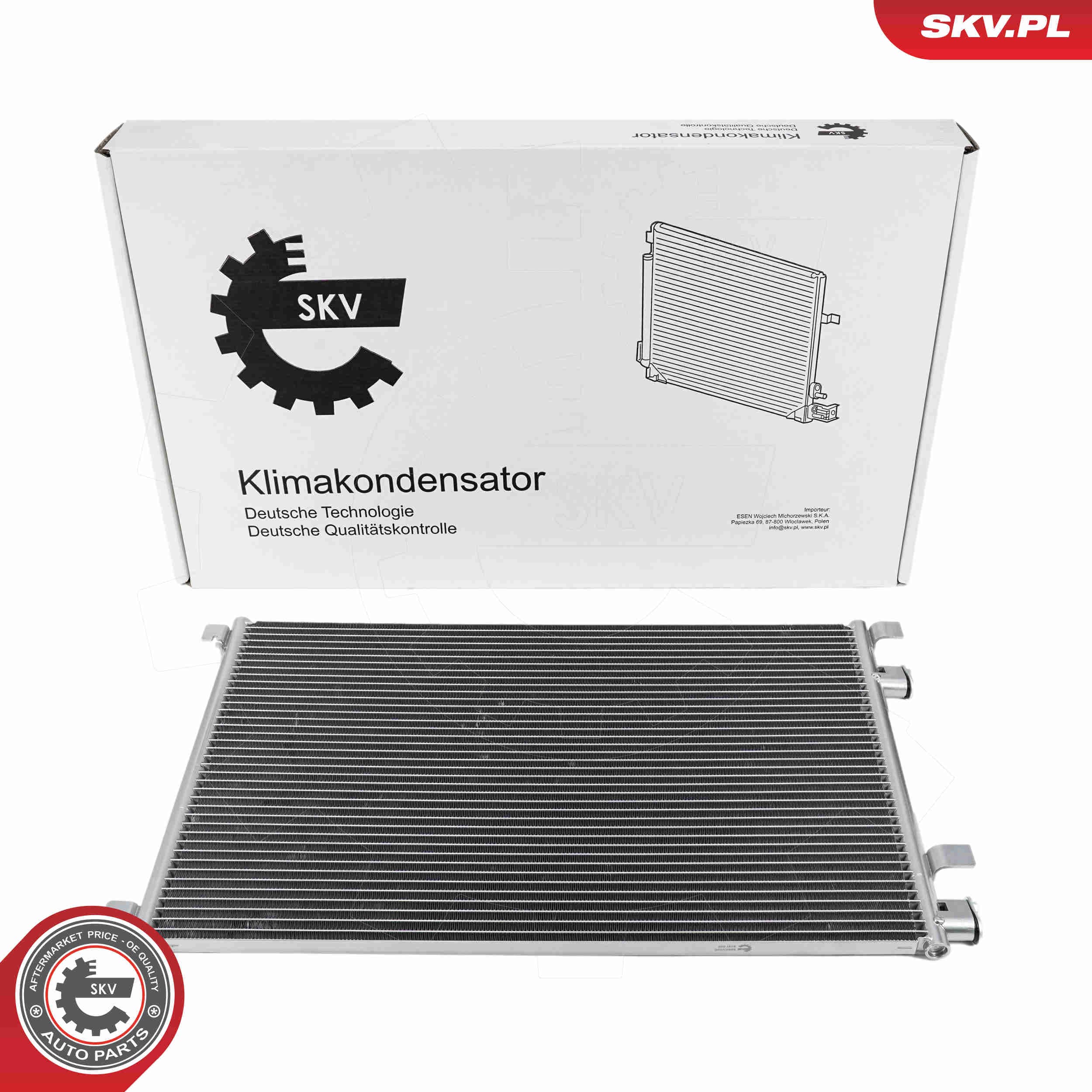 SKV Kondenzátor klimatizácie 86SKV020 1