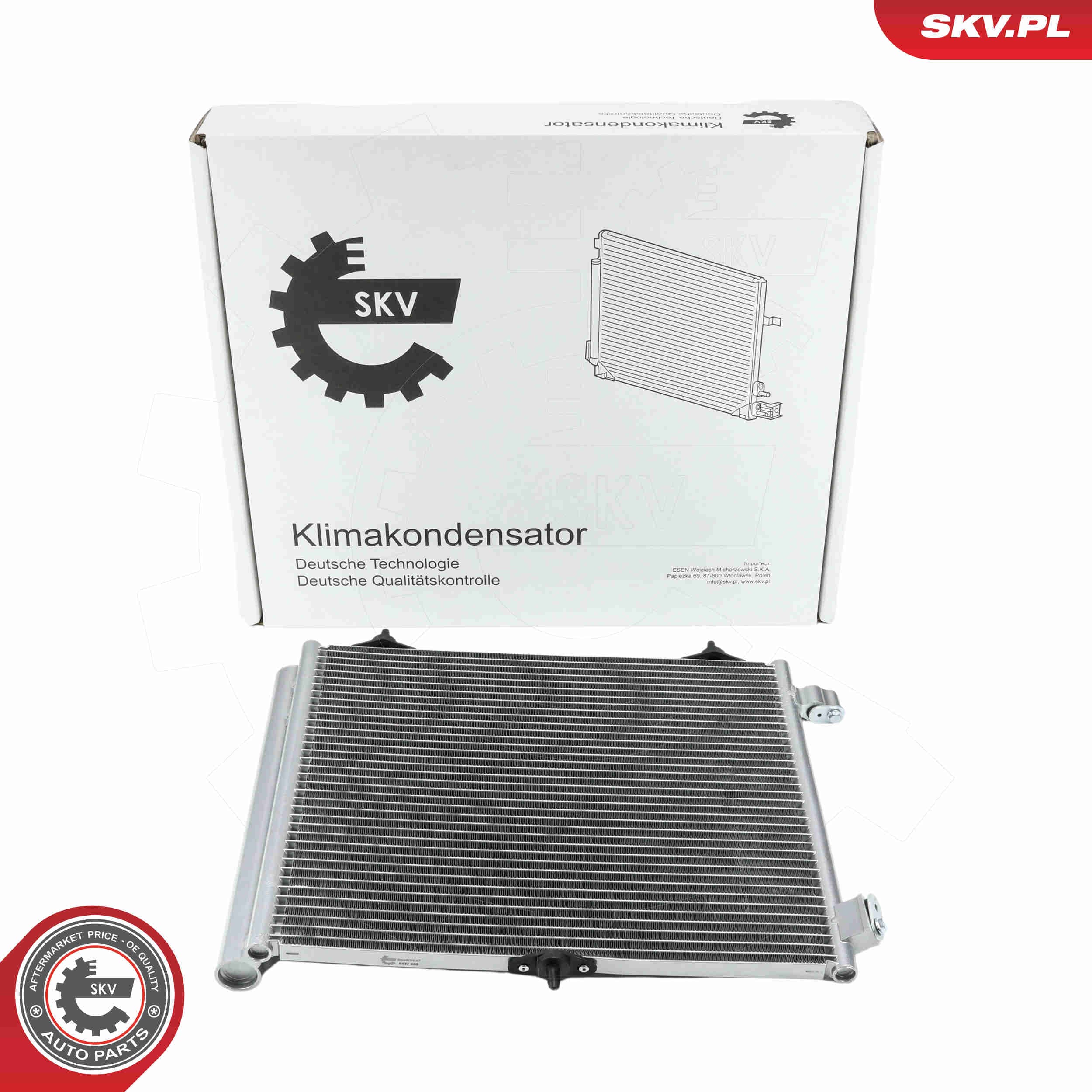 SKV Kondenzátor klimatizácie 86SKV027 1
