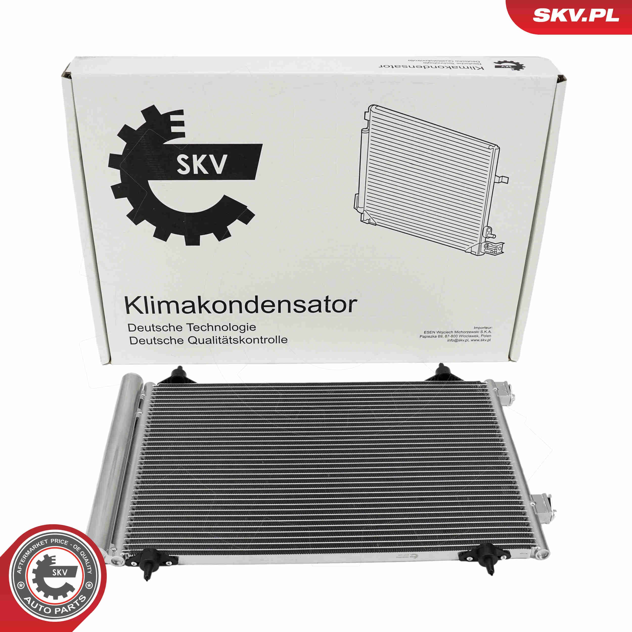 SKV Kondenzátor klimatizácie 86SKV034 1
