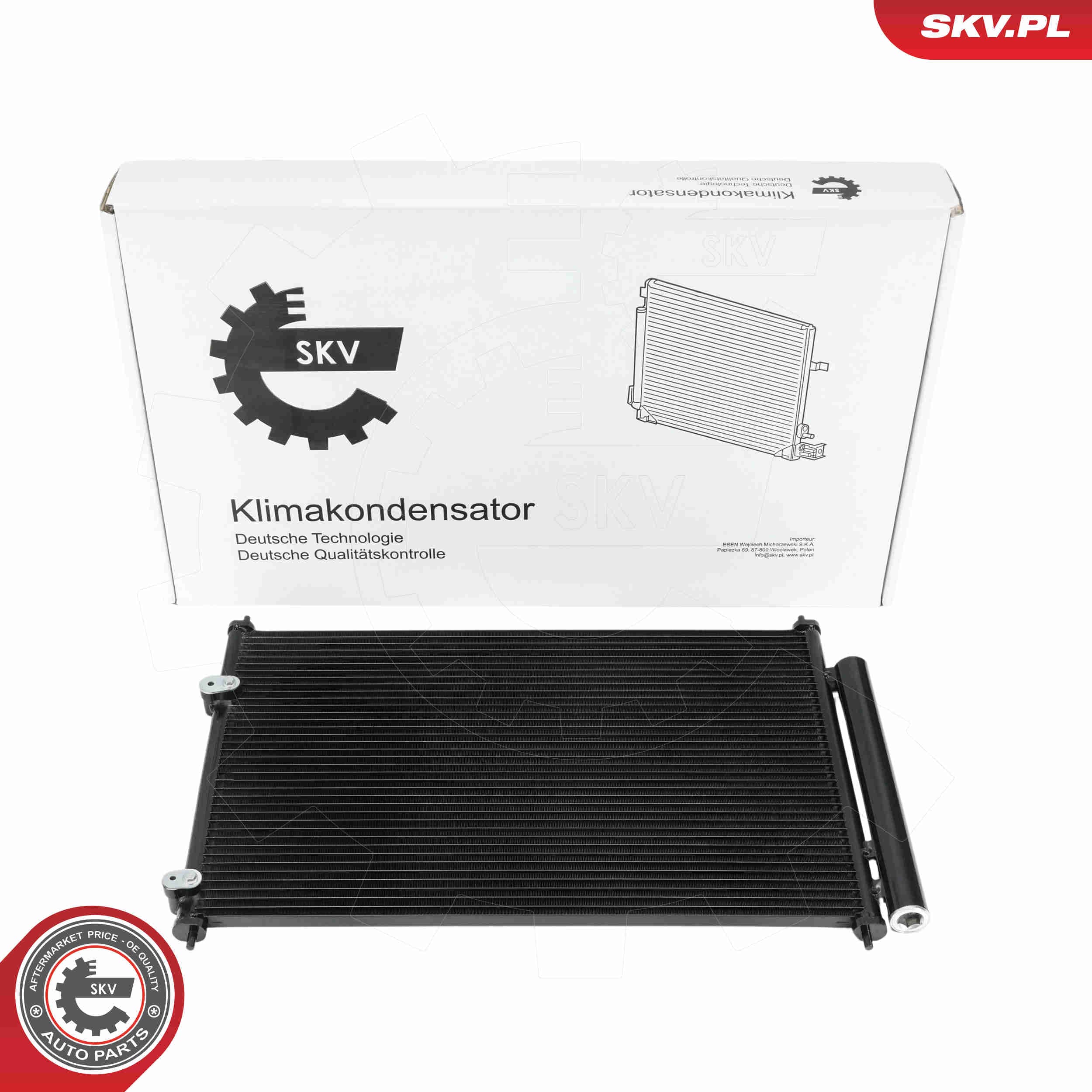 SKV Kondenzátor klimatizácie 86SKV036 1