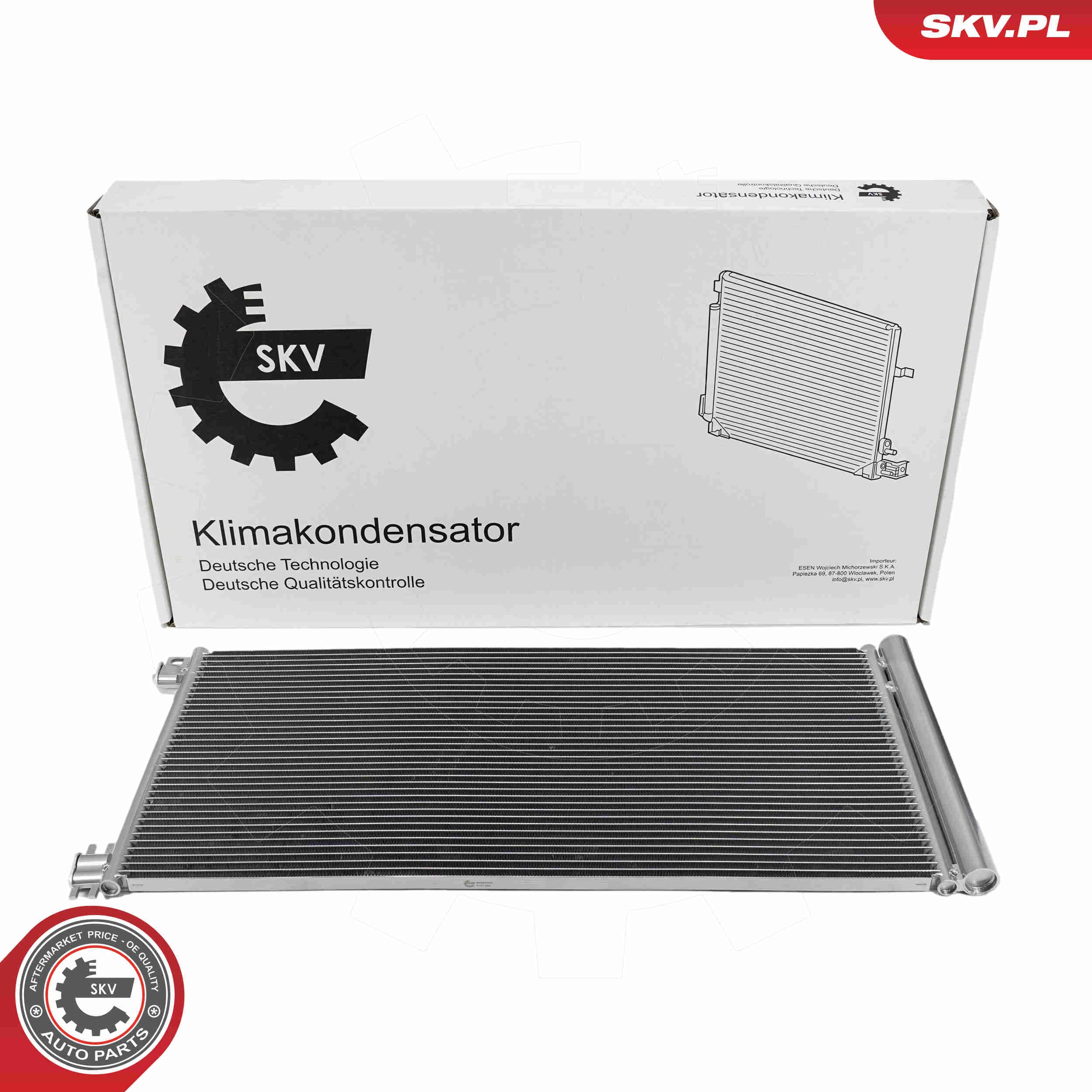 SKV Kondenzátor klimatizácie 86SKV041 1