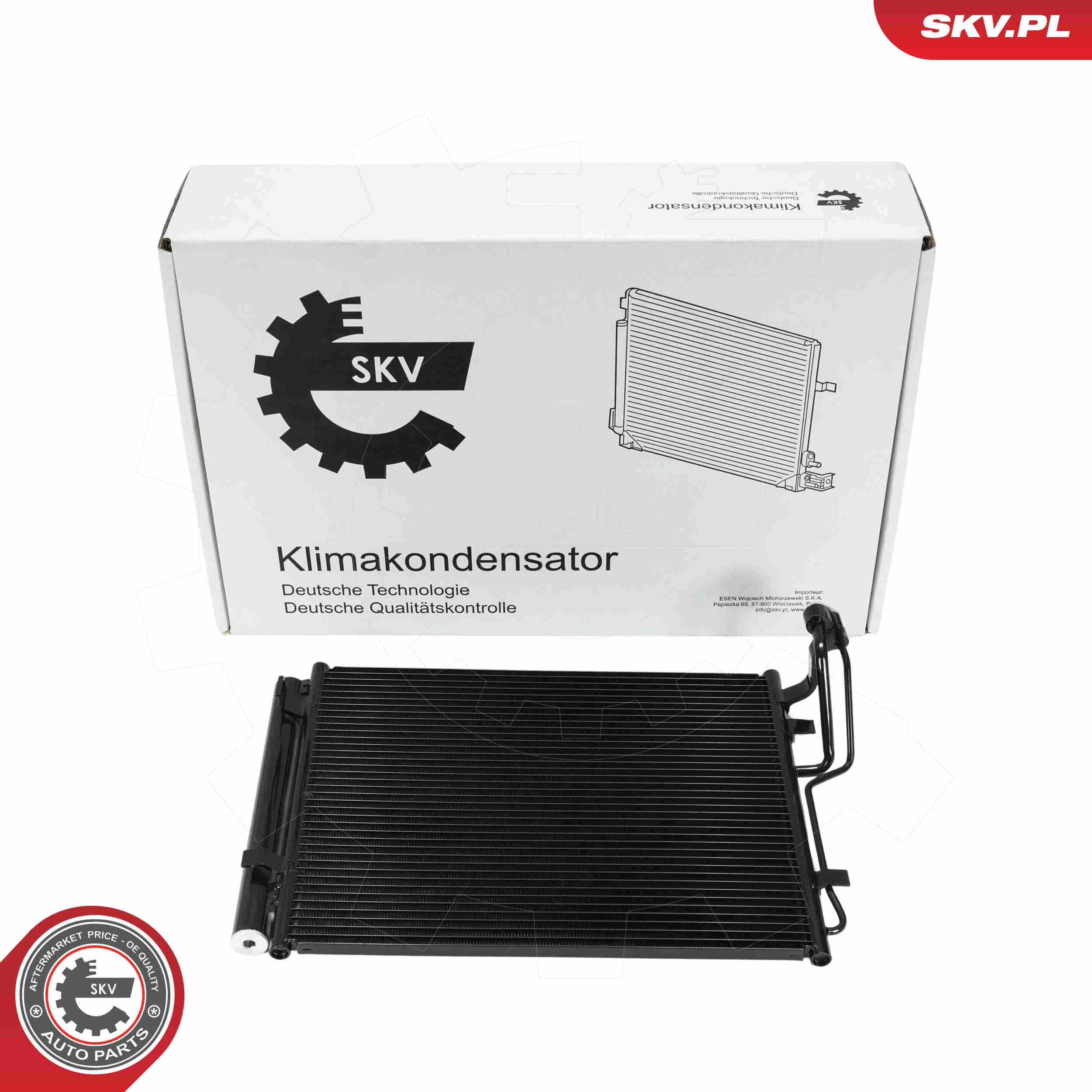 SKV Kondenzátor klimatizácie 86SKV043 1