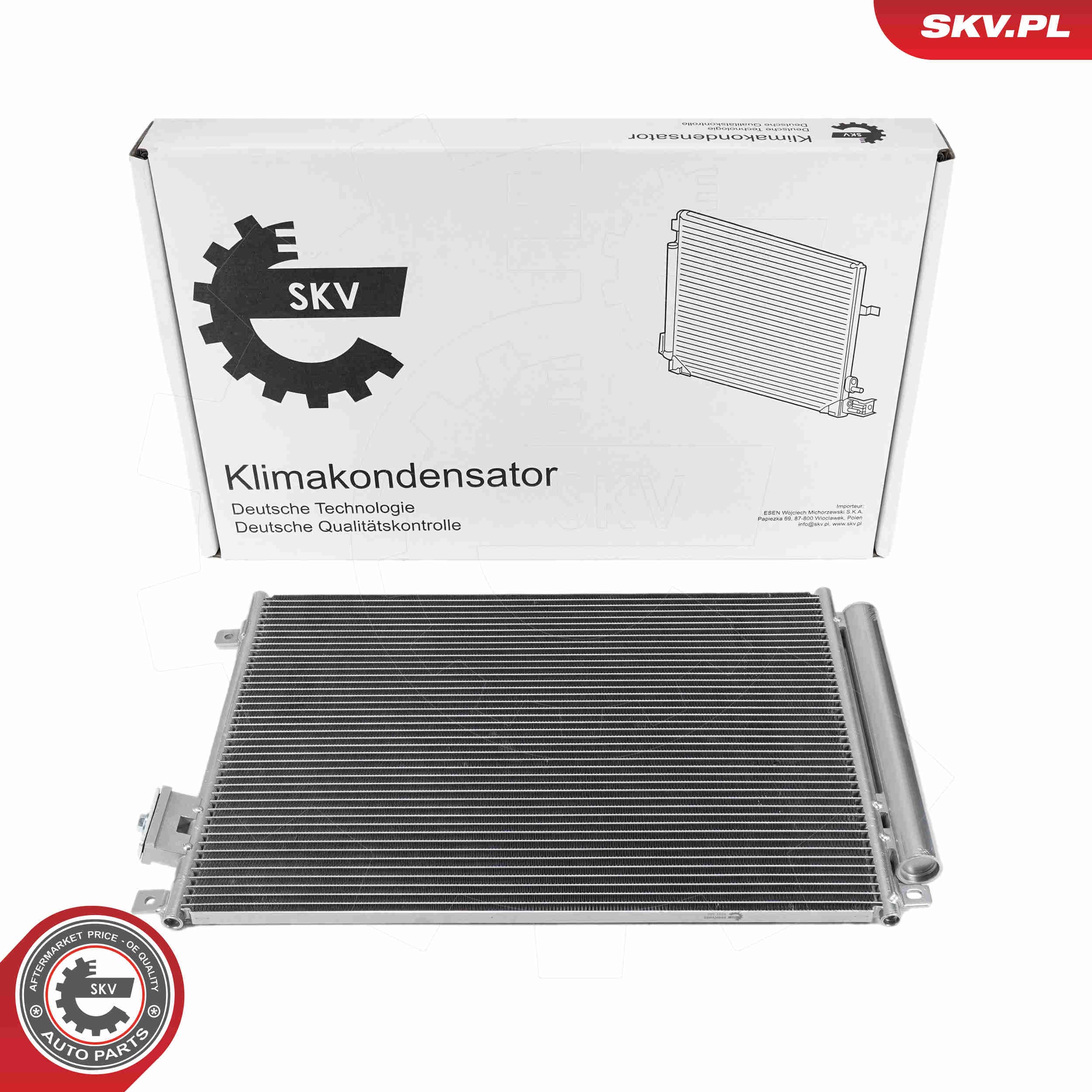 SKV Kondenzátor klimatizácie 86SKV052 1