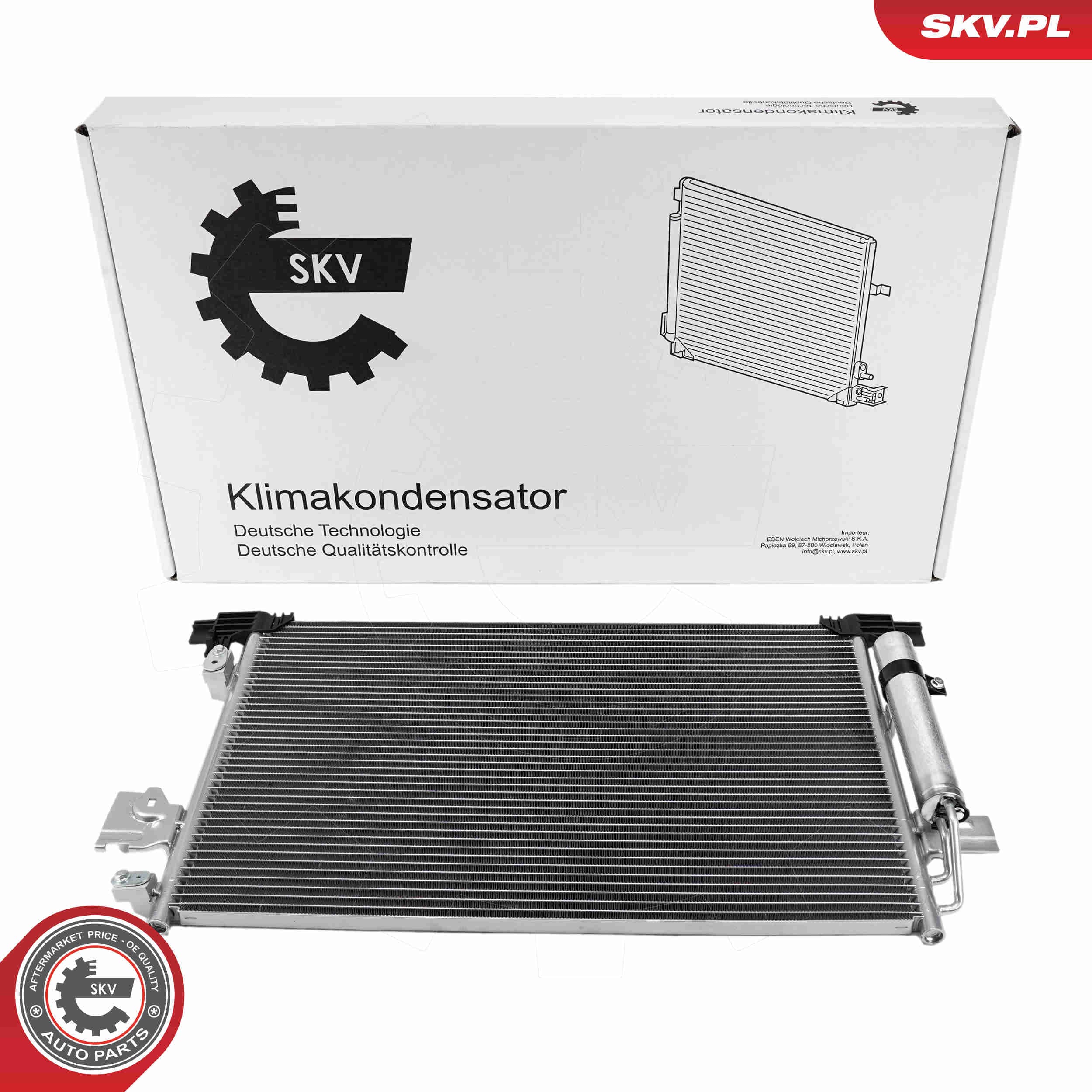 SKV Kondenzátor klimatizácie 86SKV061 1