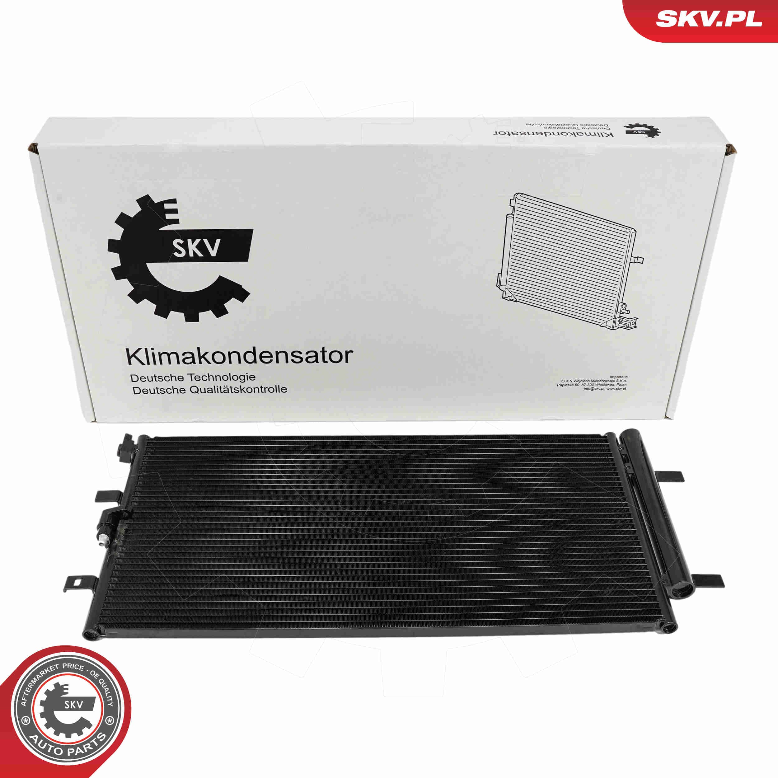 SKV Kondenzátor klimatizácie 86SKV070 1