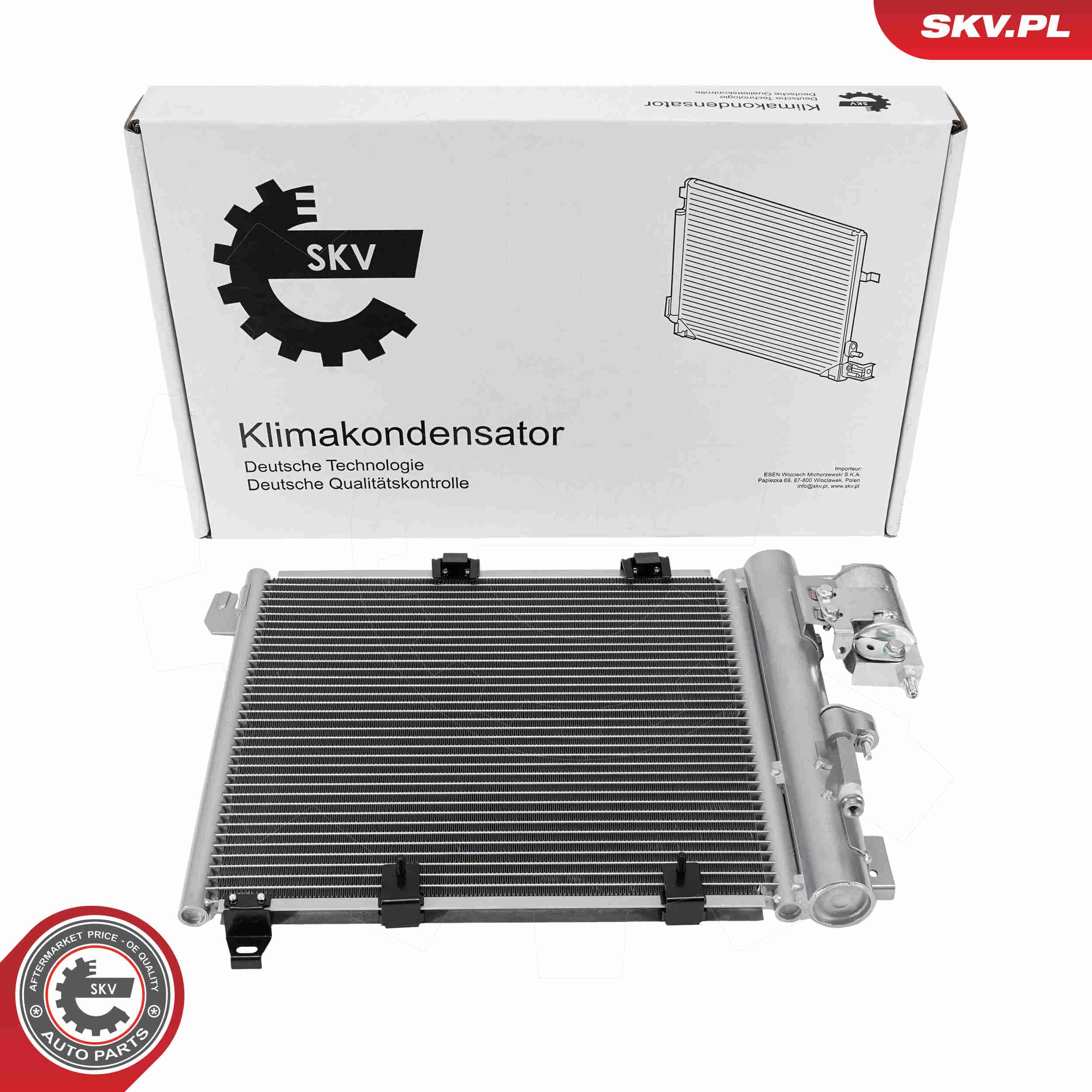 SKV Kondenzátor klimatizácie 86SKV073 1