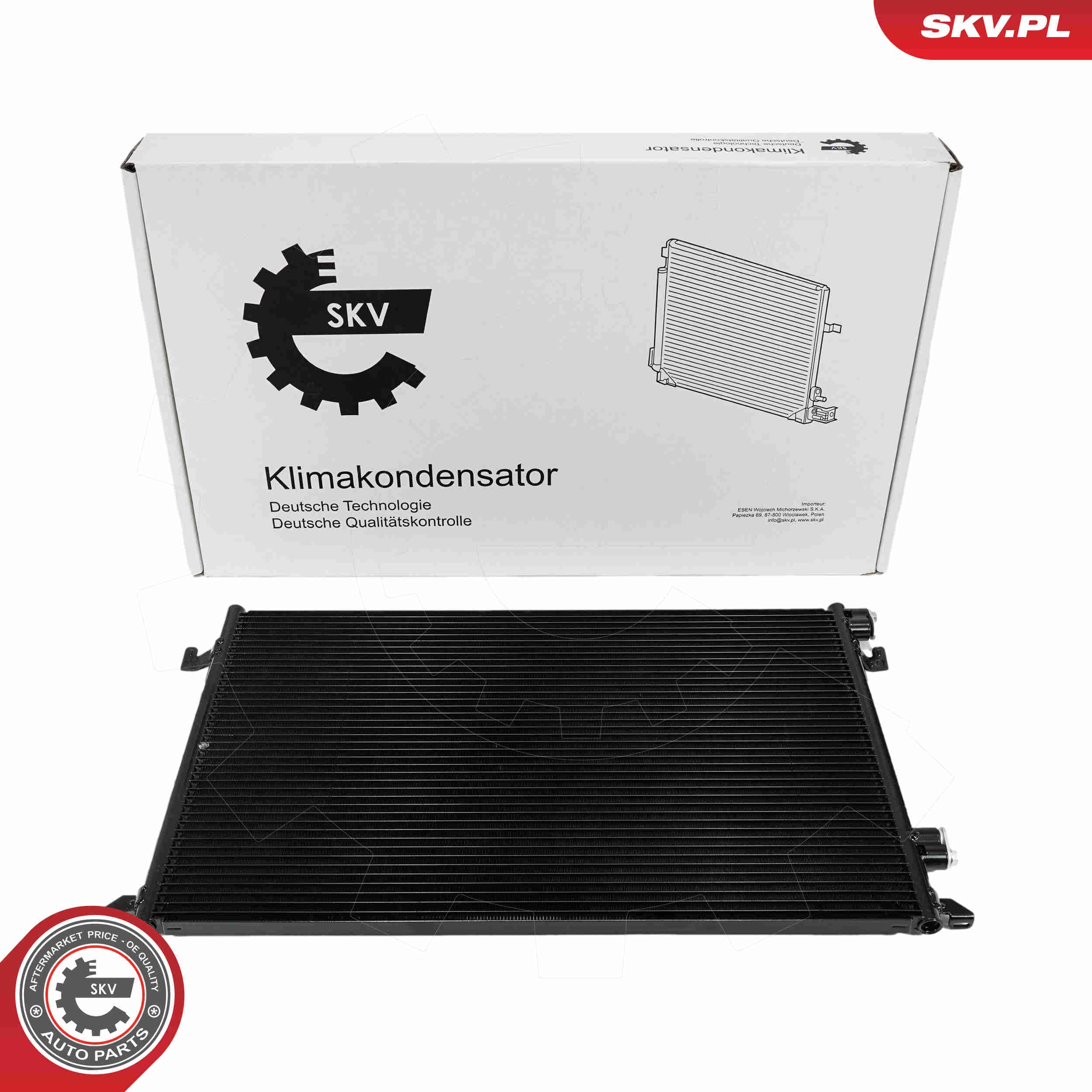 SKV Kondenzátor klimatizácie 86SKV076 1