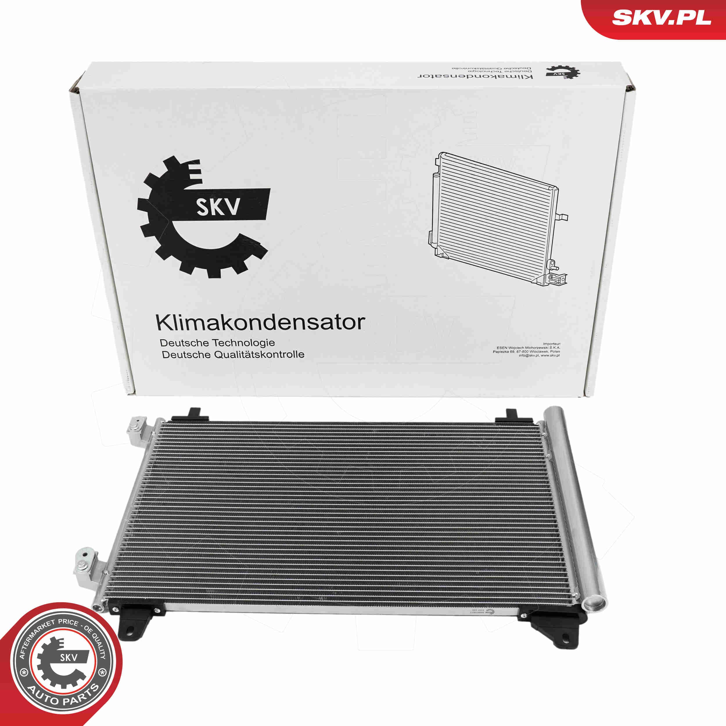 SKV Kondenzátor klimatizácie 86SKV077 1