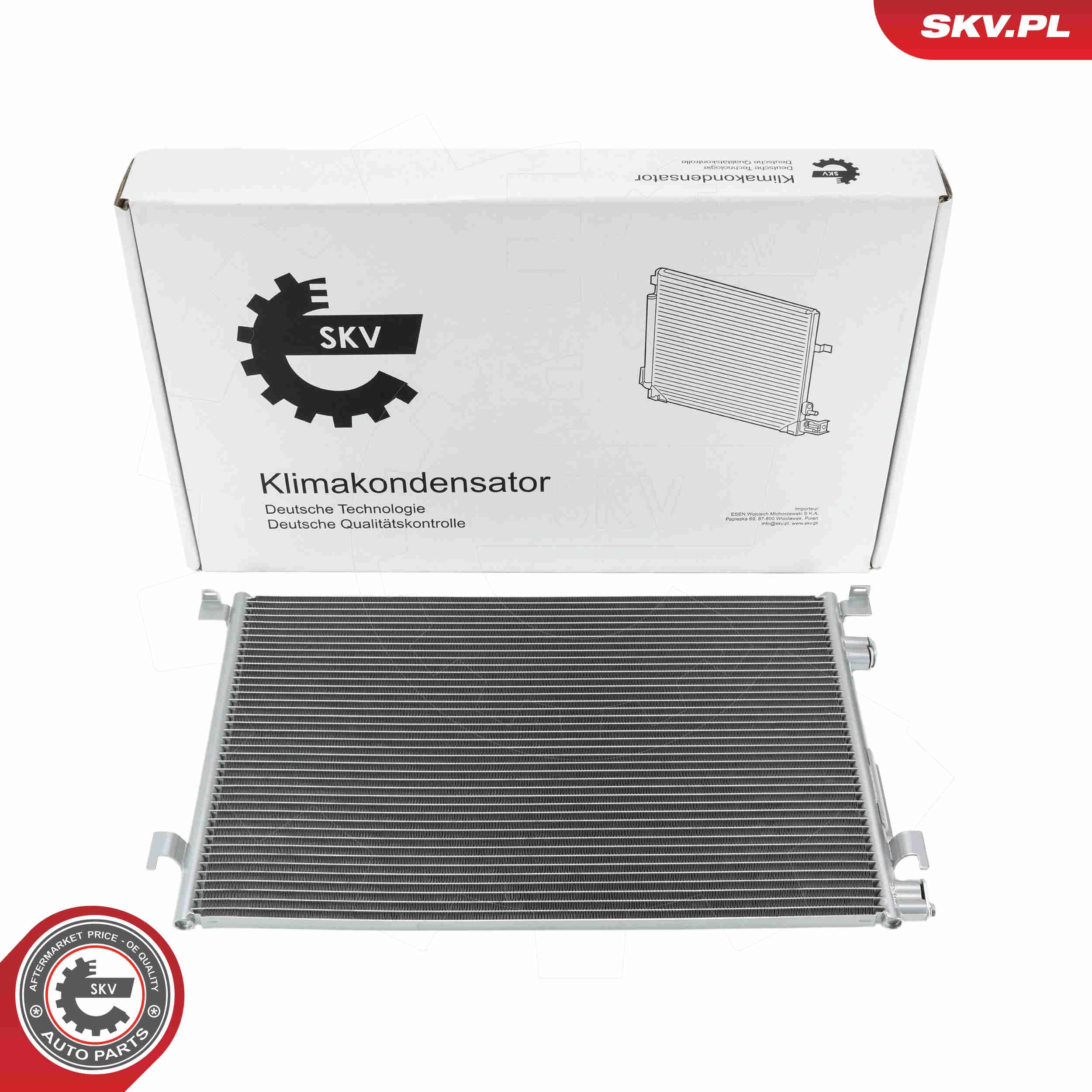 SKV Kondenzátor klimatizácie 86SKV089 1