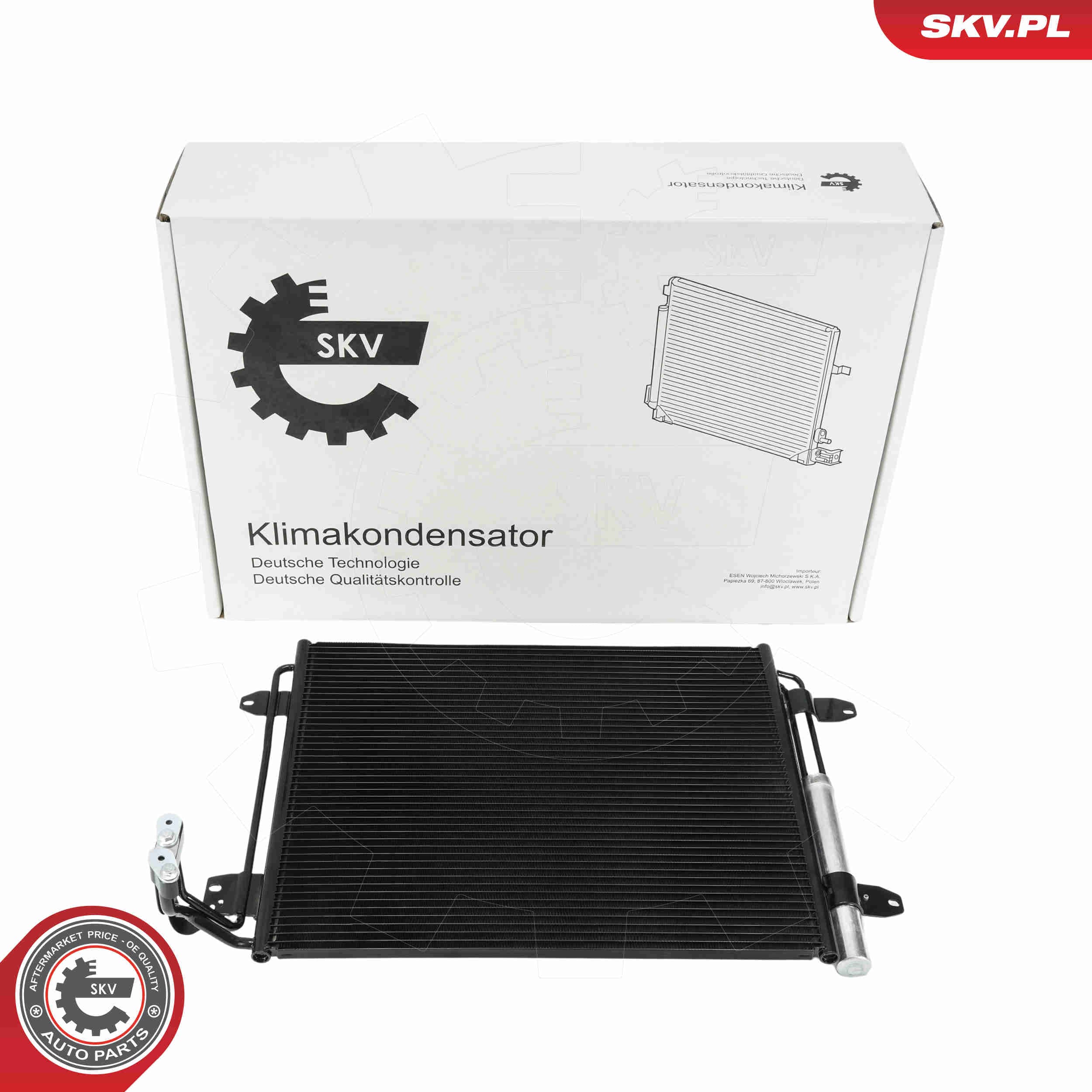 SKV Kondenzátor klimatizácie 86SKV091 1