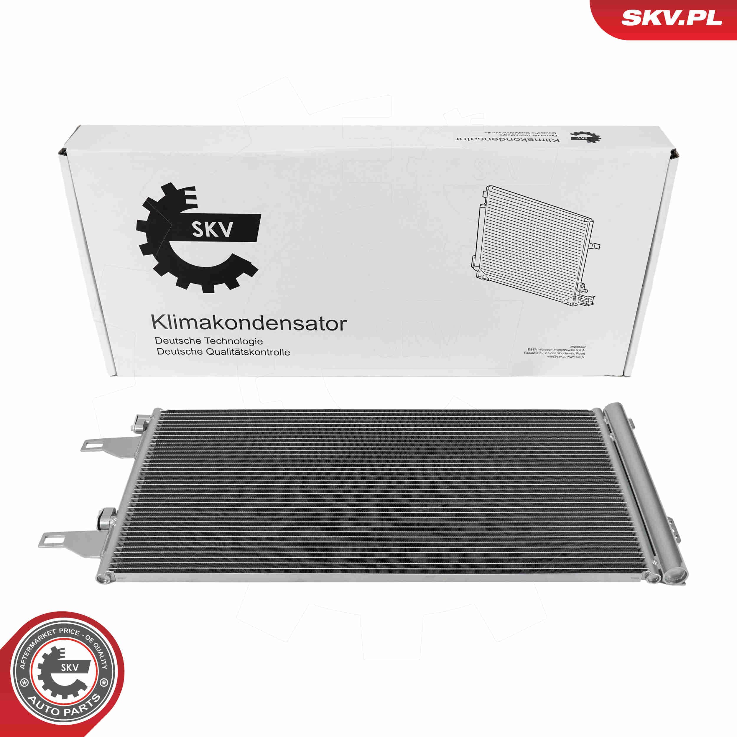 SKV Kondenzátor klimatizácie 86SKV095 1