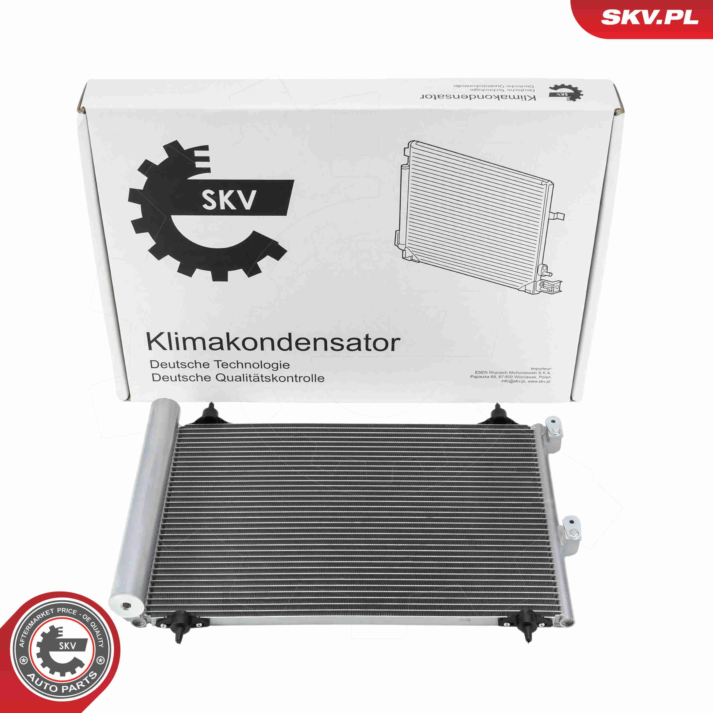 SKV Kondenzátor klimatizácie 86SKV101 1