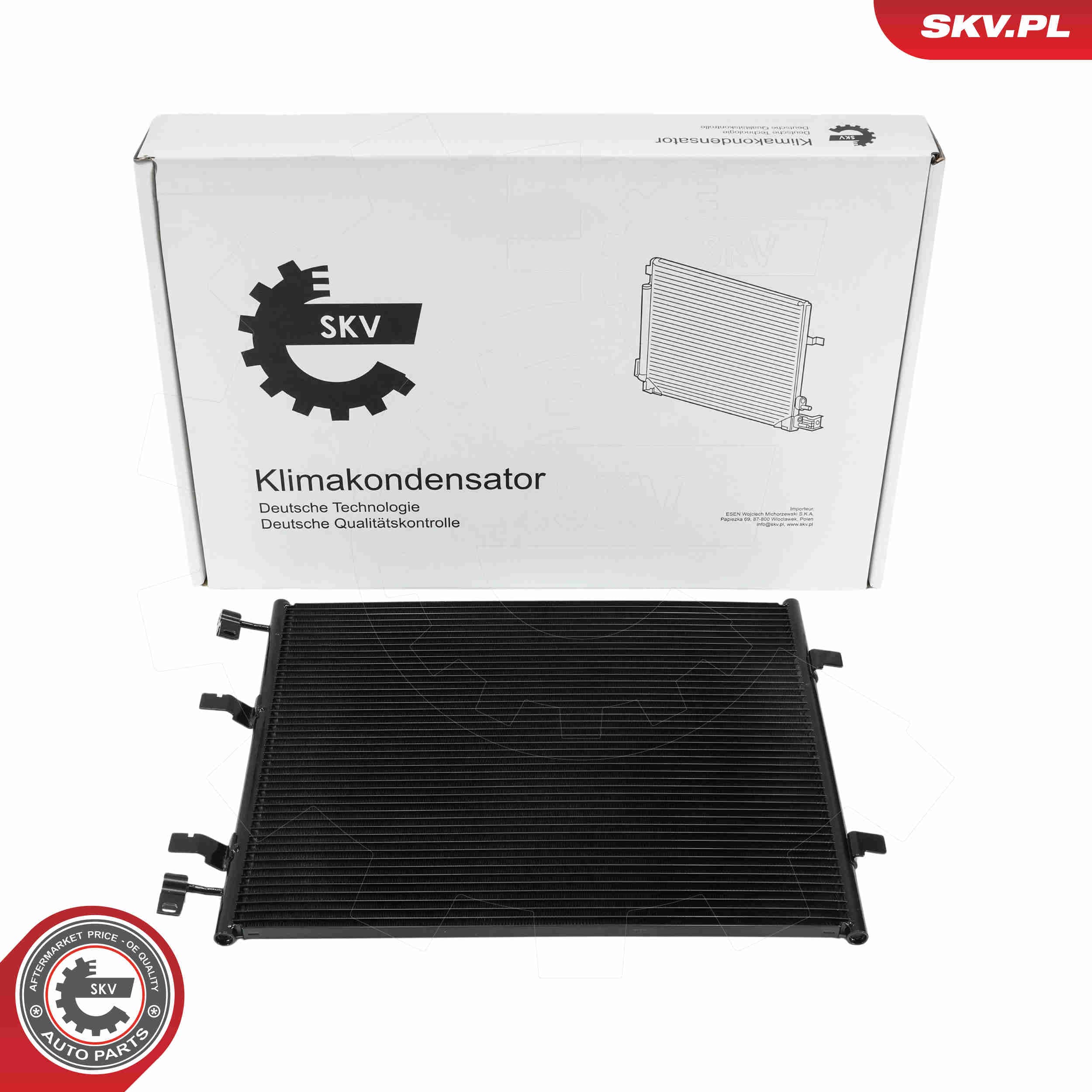 SKV Kondenzátor klimatizácie 86SKV103 1