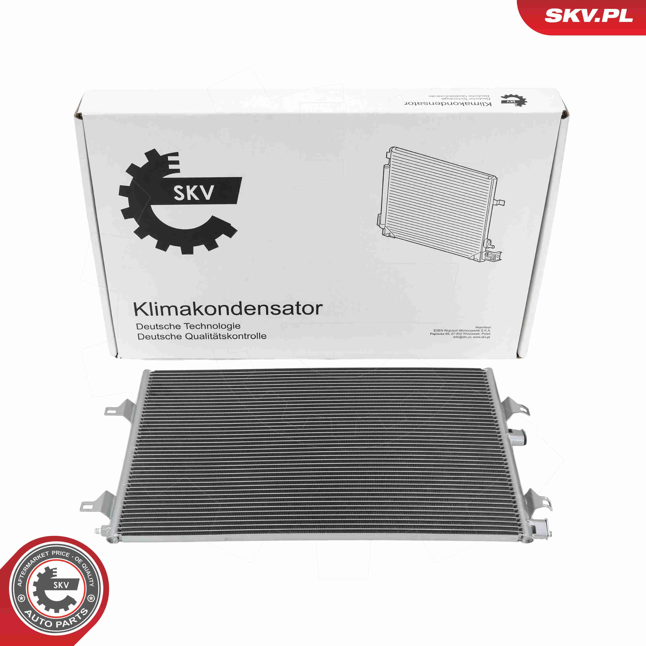 SKV Kondenzátor klimatizácie 86SKV107 1