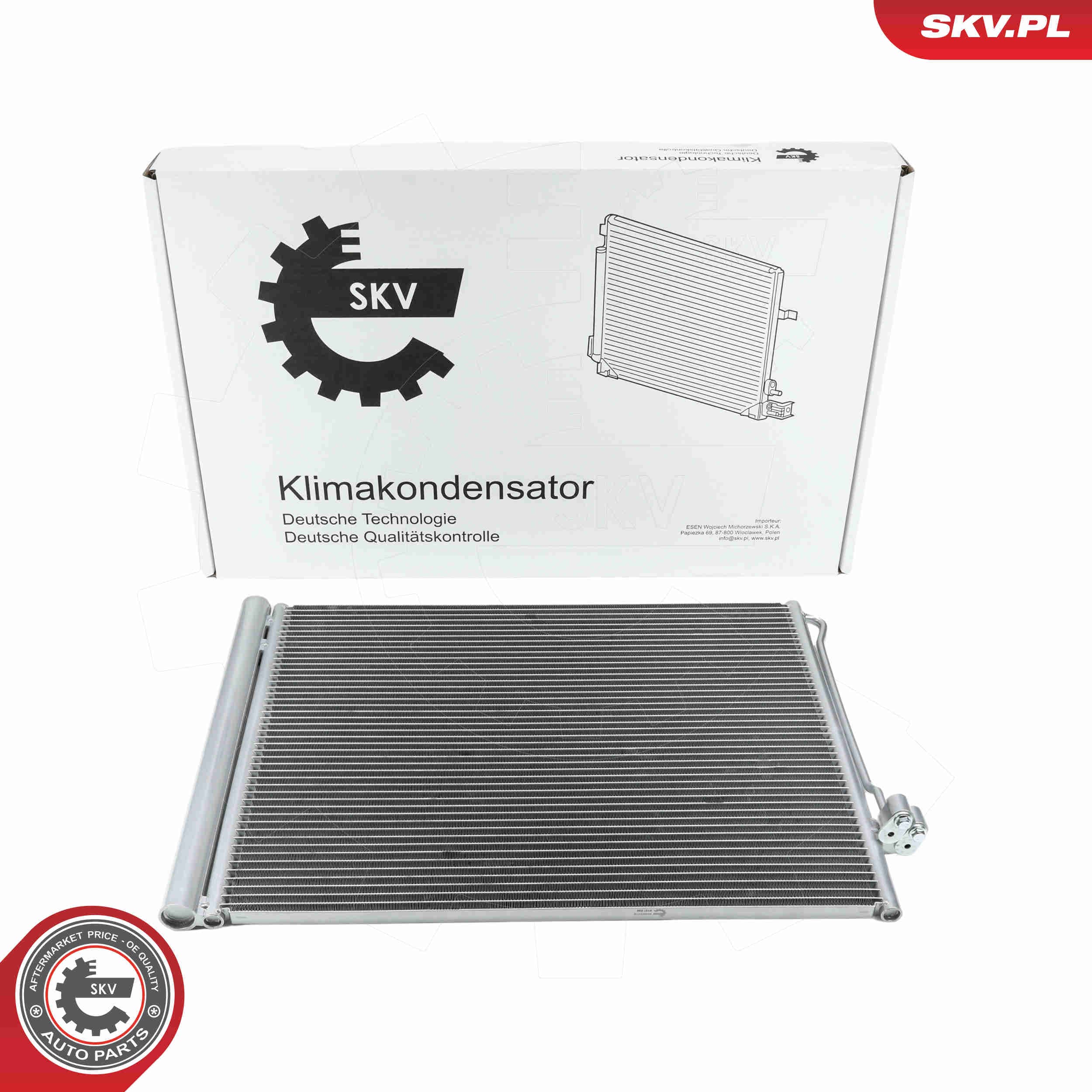 SKV Kondenzátor klimatizácie 86SKV118 1