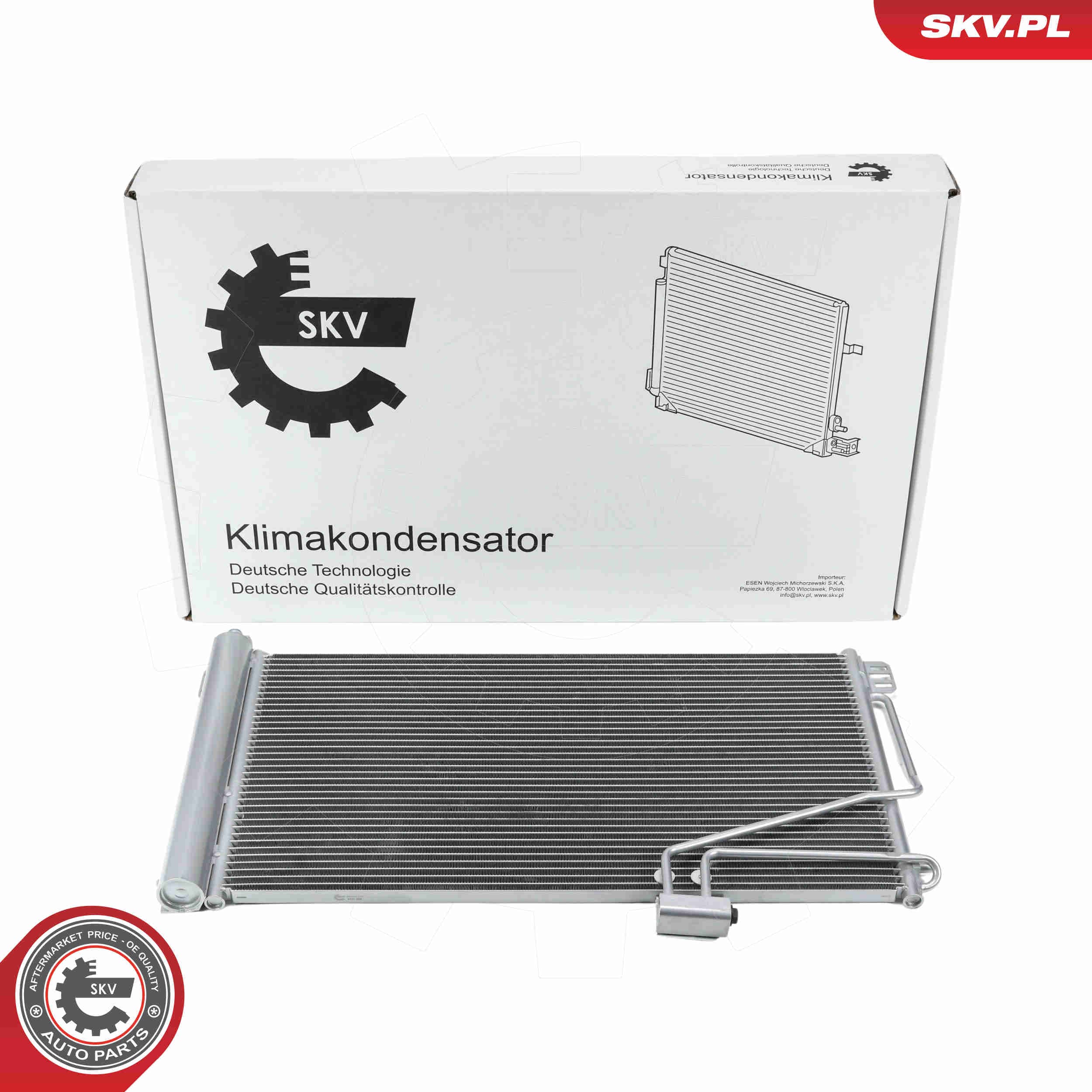 SKV Kondenzátor klimatizácie 86SKV127 1
