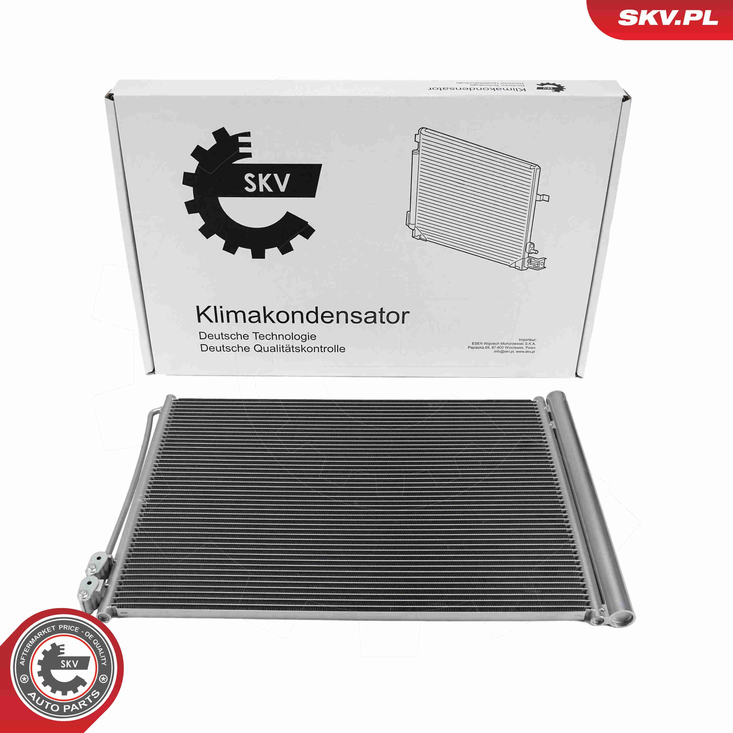 SKV Kondenzátor klimatizácie 86SKV131 1