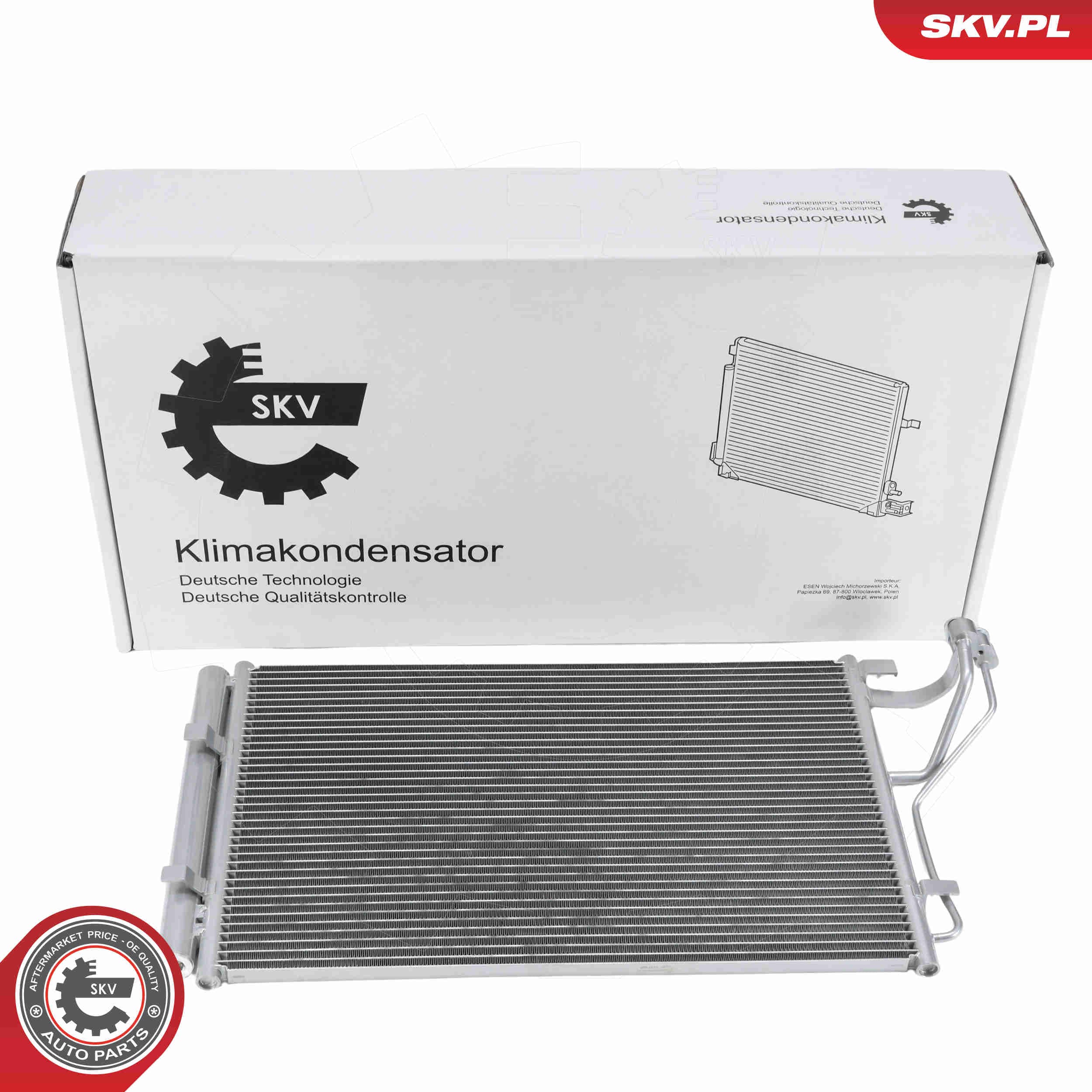 SKV Kondenzátor klimatizácie 86SKV138 1