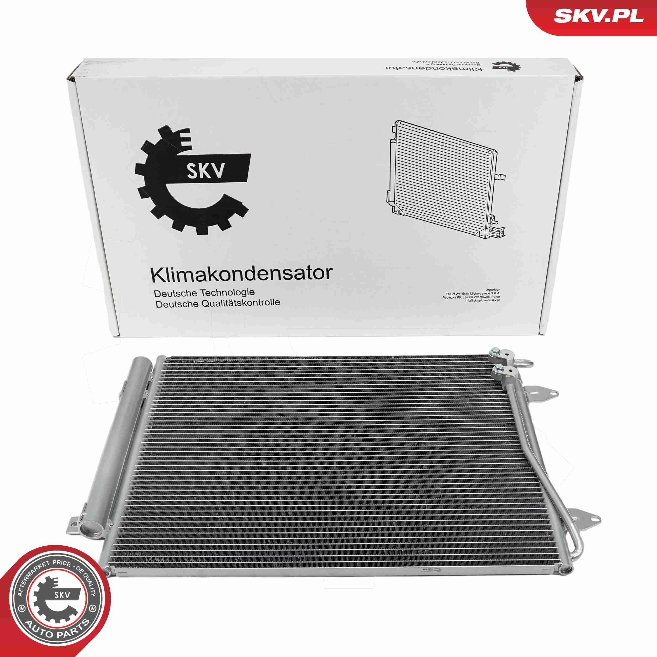 SKV Kondenzátor klimatizácie 86SKV142 1