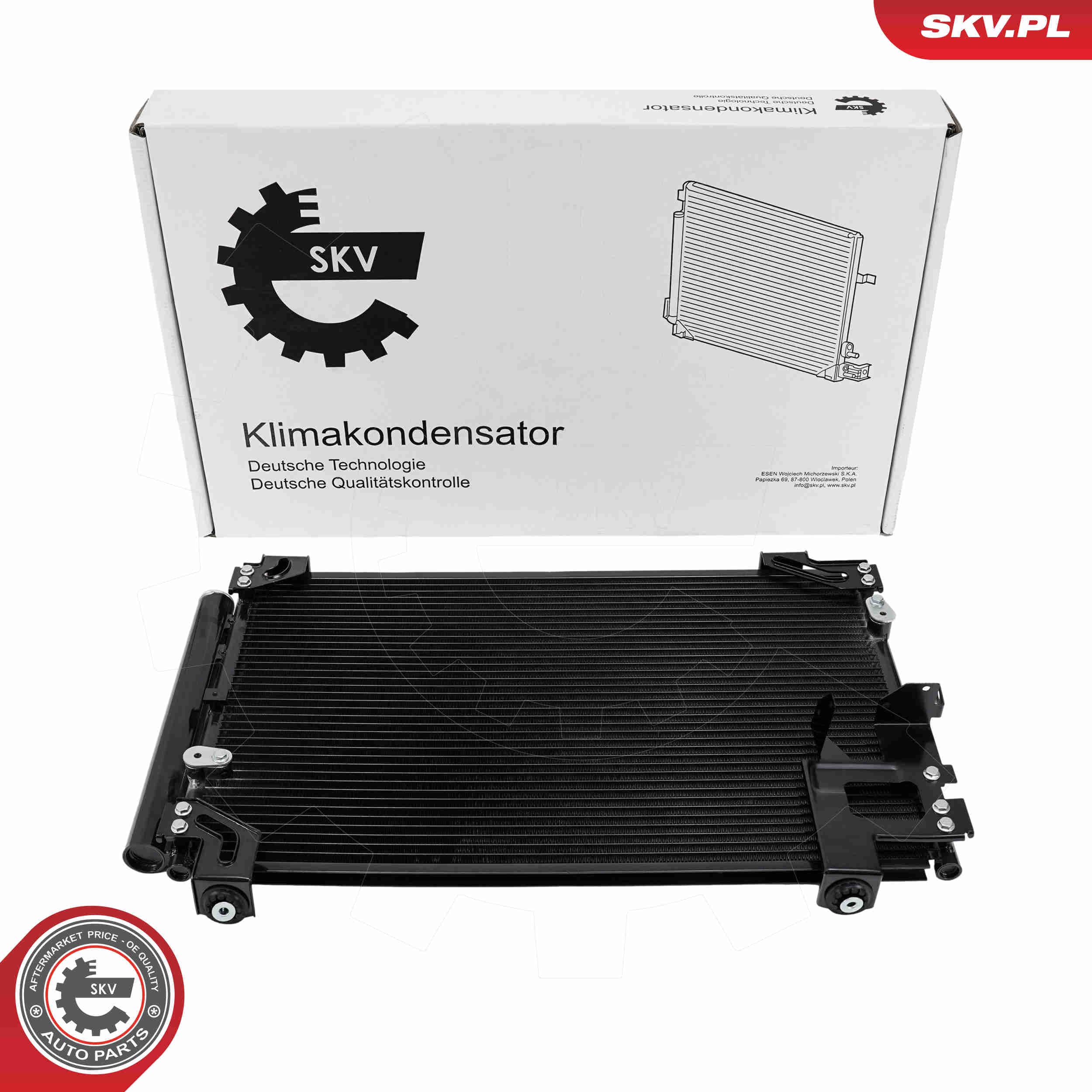 SKV Kondenzátor klimatizácie 86SKV150 1