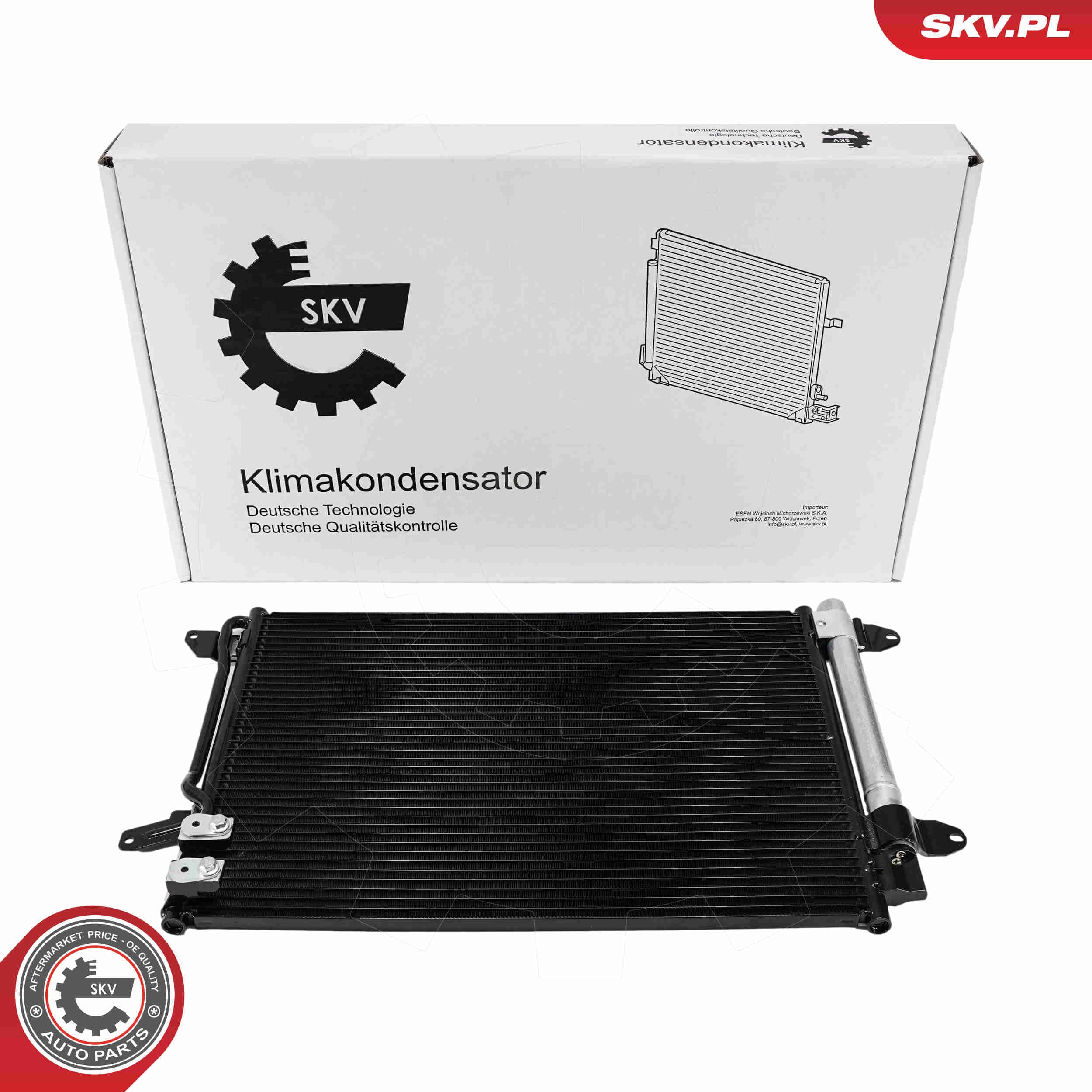 SKV Kondenzátor klimatizácie 86SKV152 1