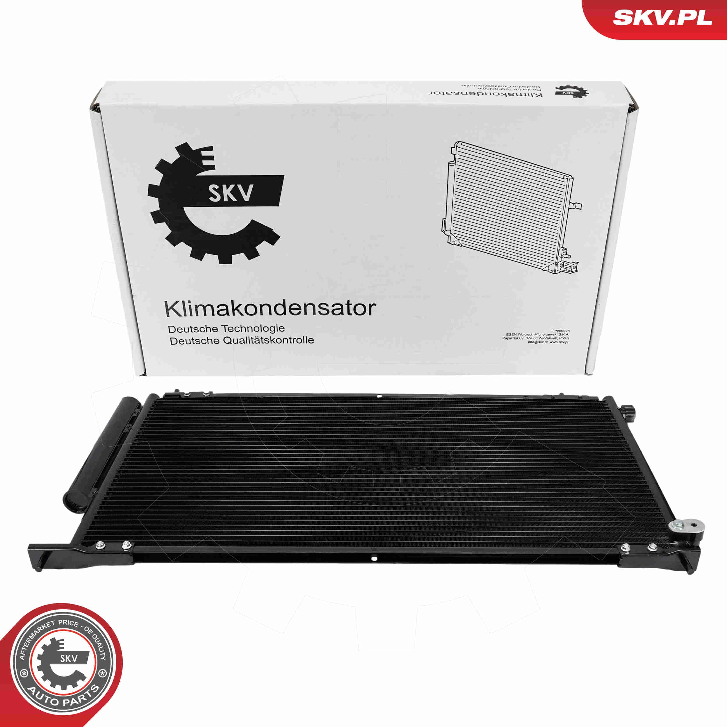 SKV Kondenzátor klimatizácie 86SKV162 1
