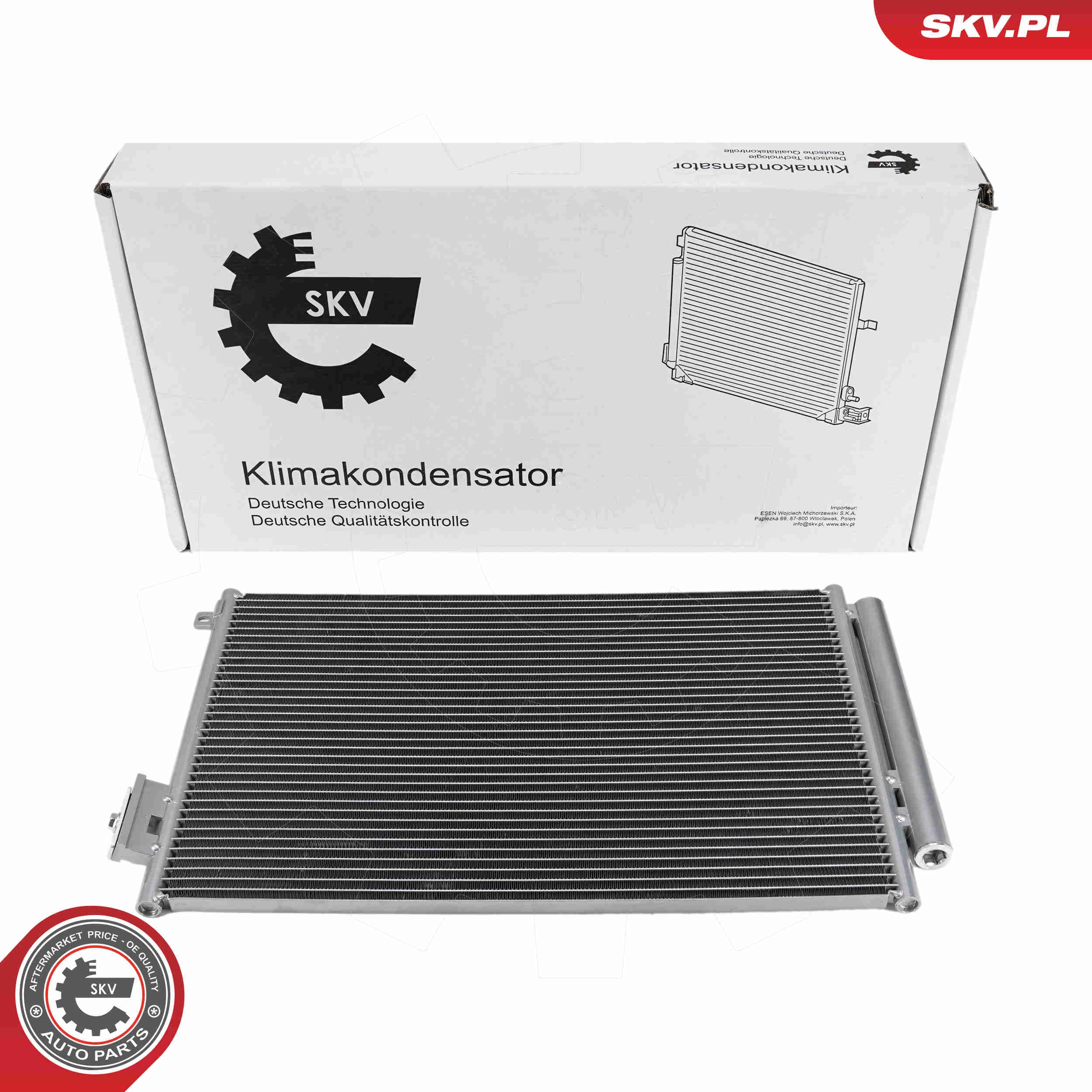 SKV Kondenzátor klimatizácie 86SKV172 1