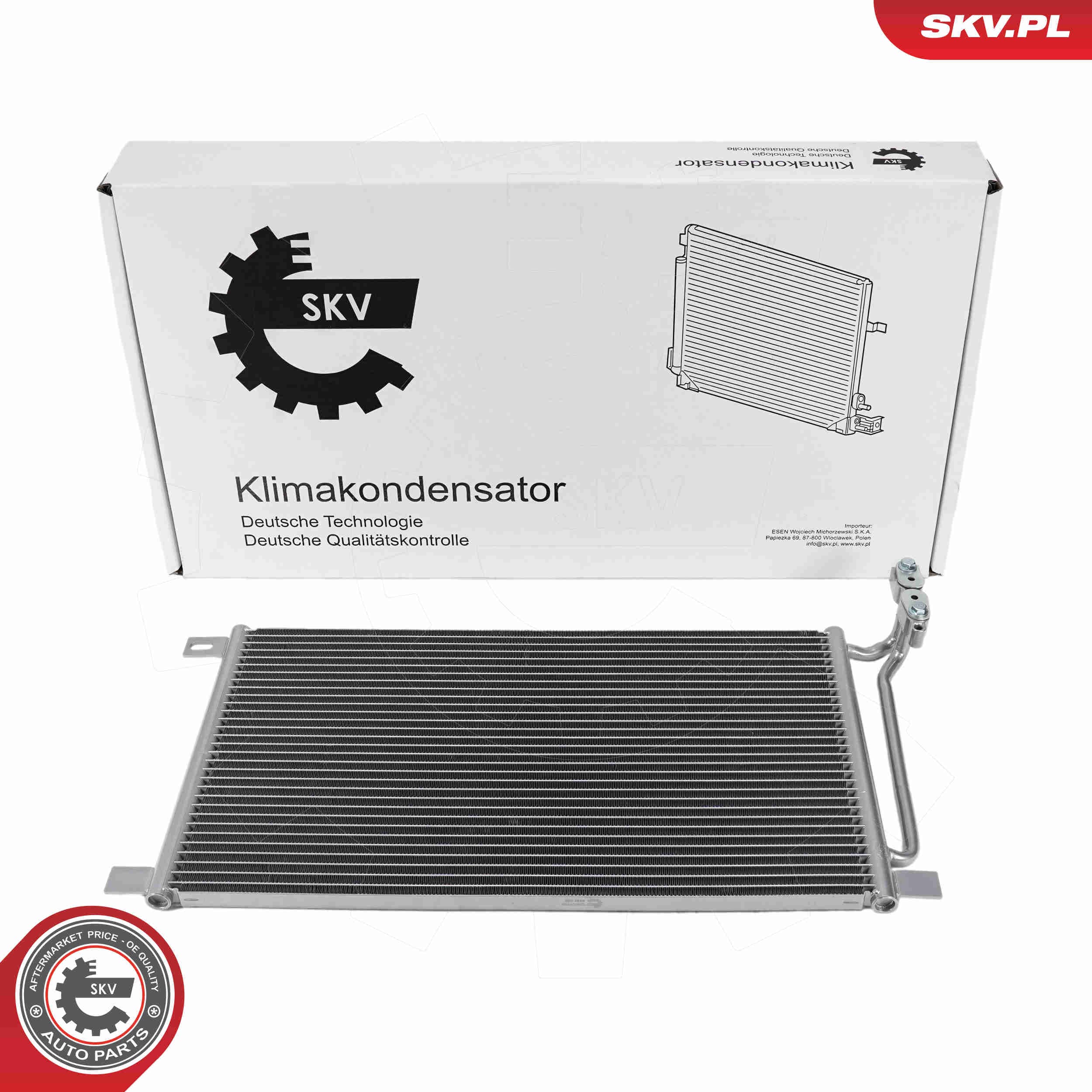 SKV Kondenzátor klimatizácie 86SKV186 1
