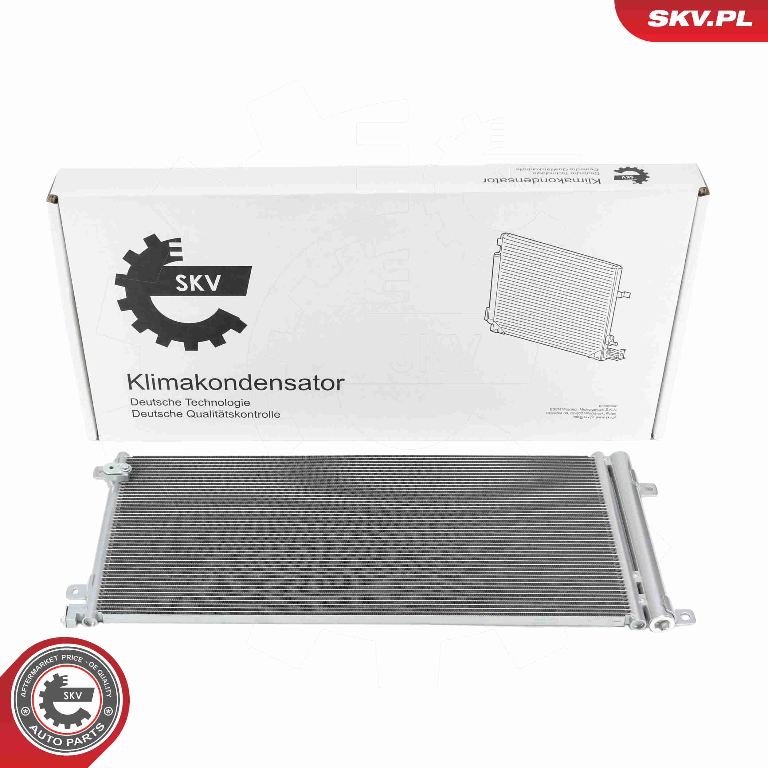 SKV Kondenzátor klimatizácie 86SKV193 1