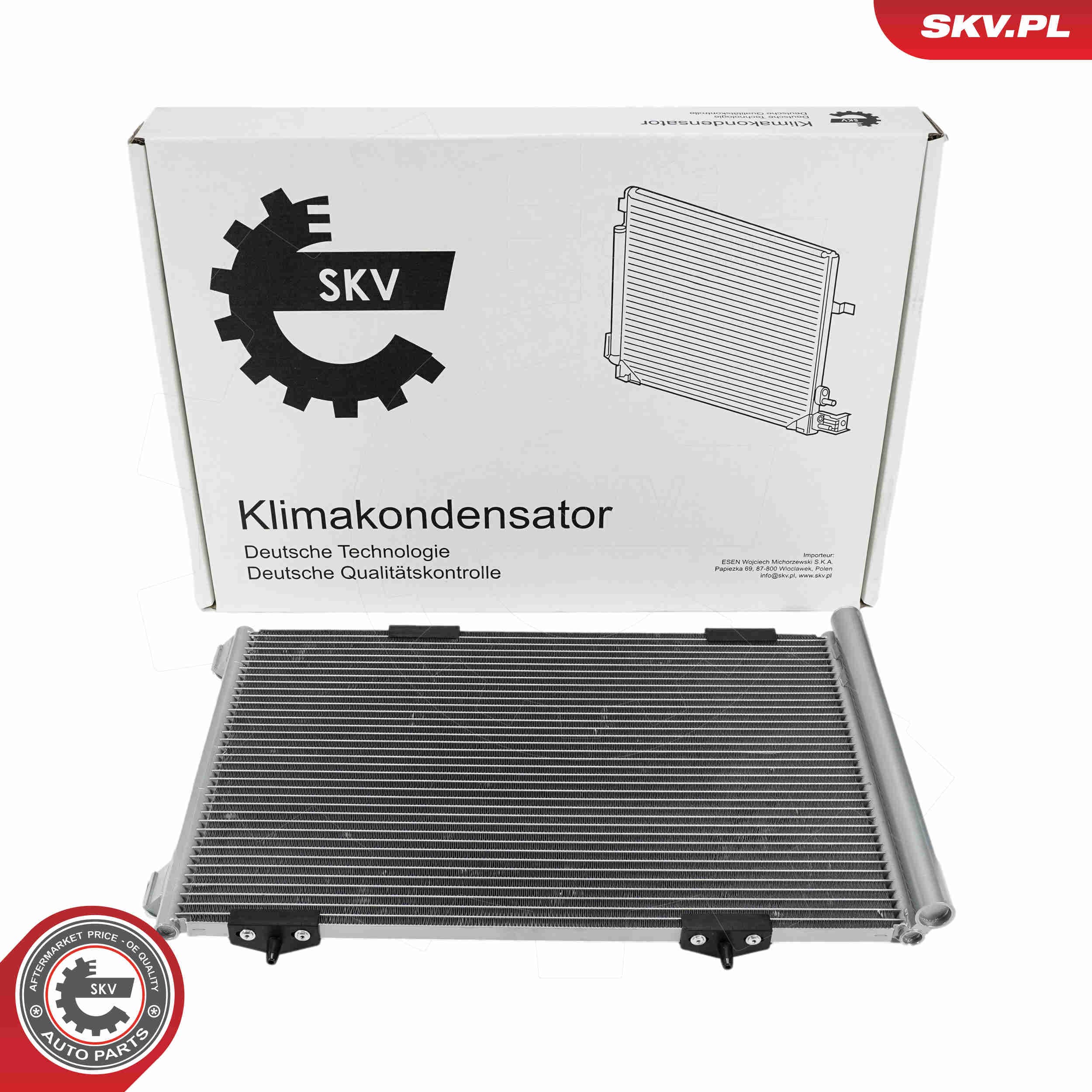 SKV Kondenzátor klimatizácie 86SKV195 1