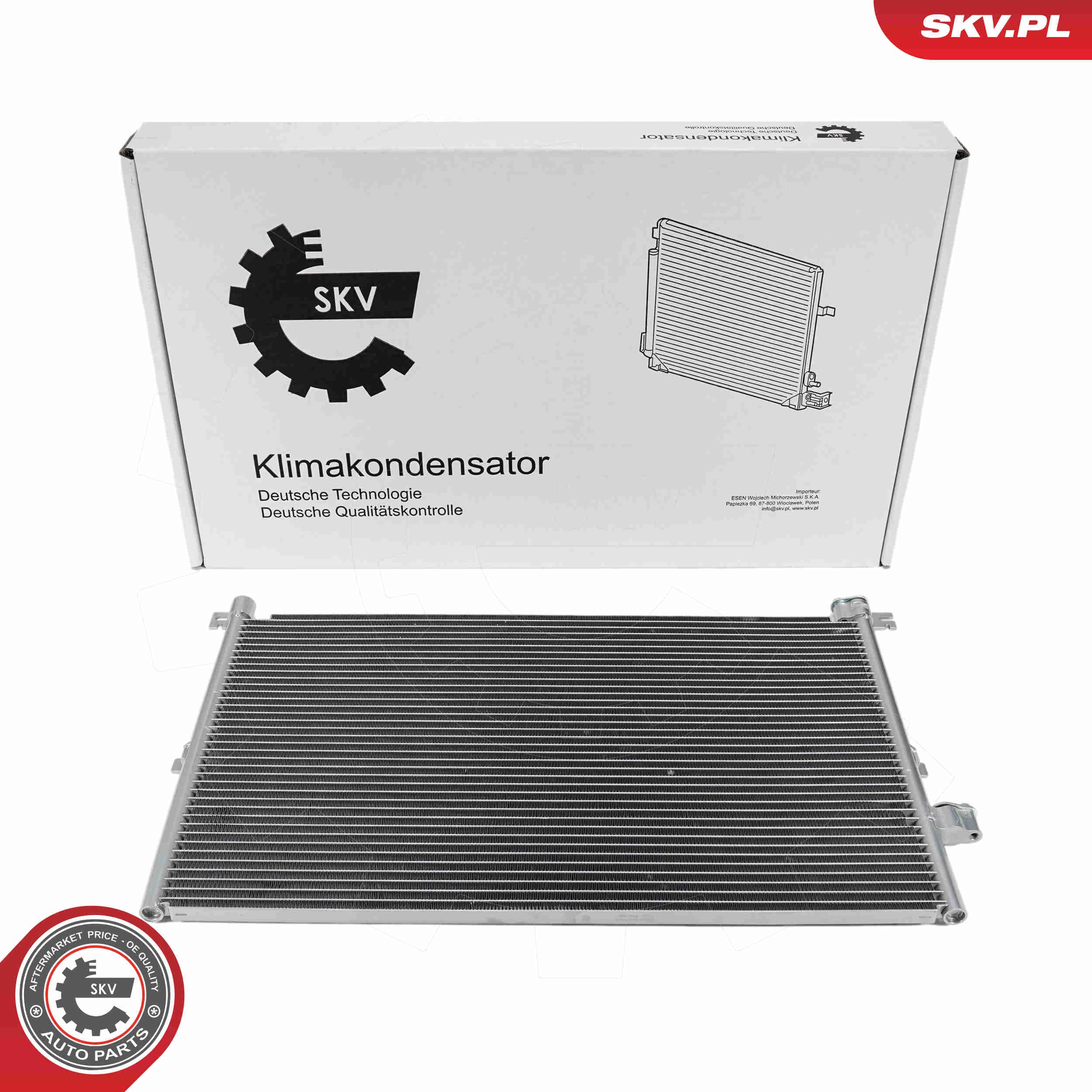 SKV Kondenzátor klimatizácie 86SKV221 1