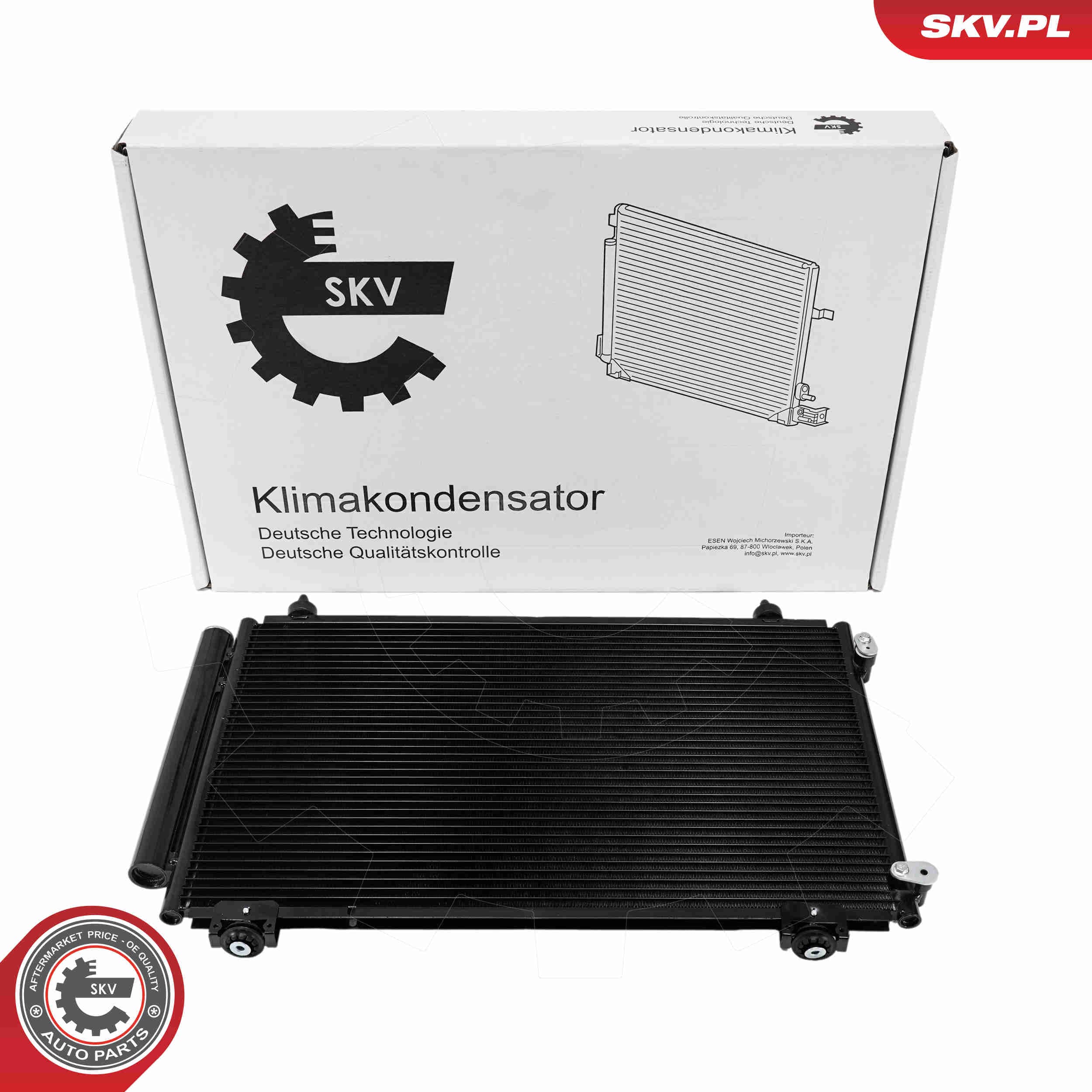 SKV Kondenzátor klimatizácie 86SKV225 1