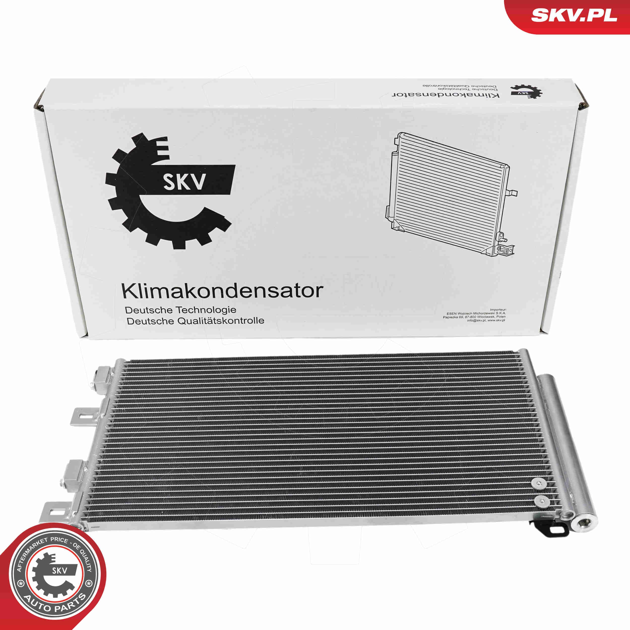 SKV Kondenzátor klimatizácie 86SKV233 1